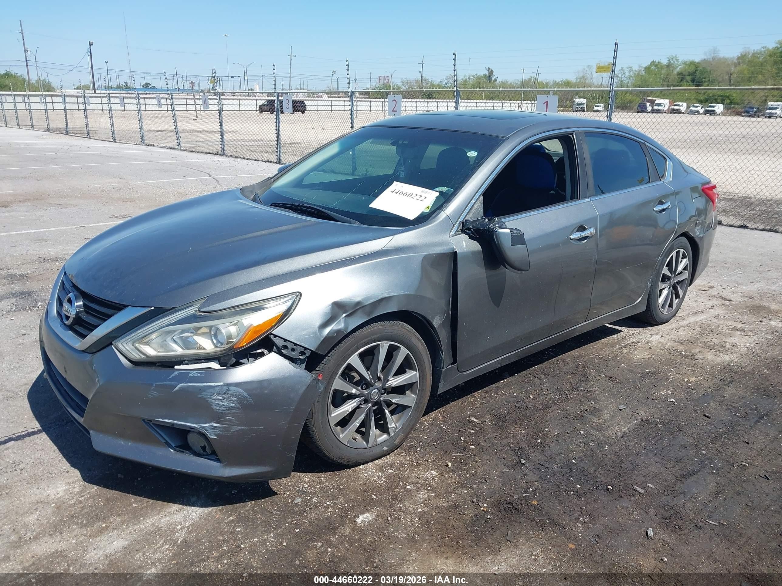 2016 Nissan Altima 2.5/2.5 S/2.5 Sl/2.5 Sr/2.5 Sv Gray vin: 1N4AL3AP3GC165967