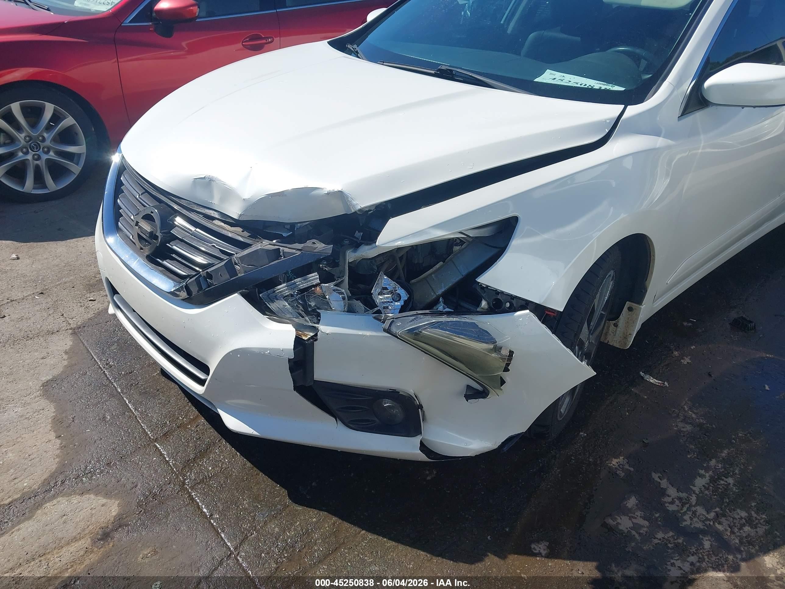 2016 Nissan Altima 2.5 Sr White vin: 1N4AL3AP3GC211829