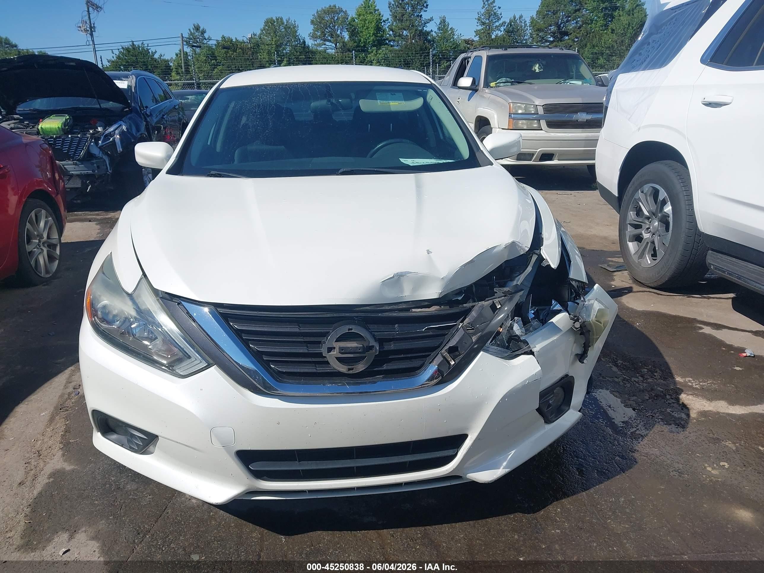 2016 Nissan Altima 2.5 Sr White vin: 1N4AL3AP3GC211829