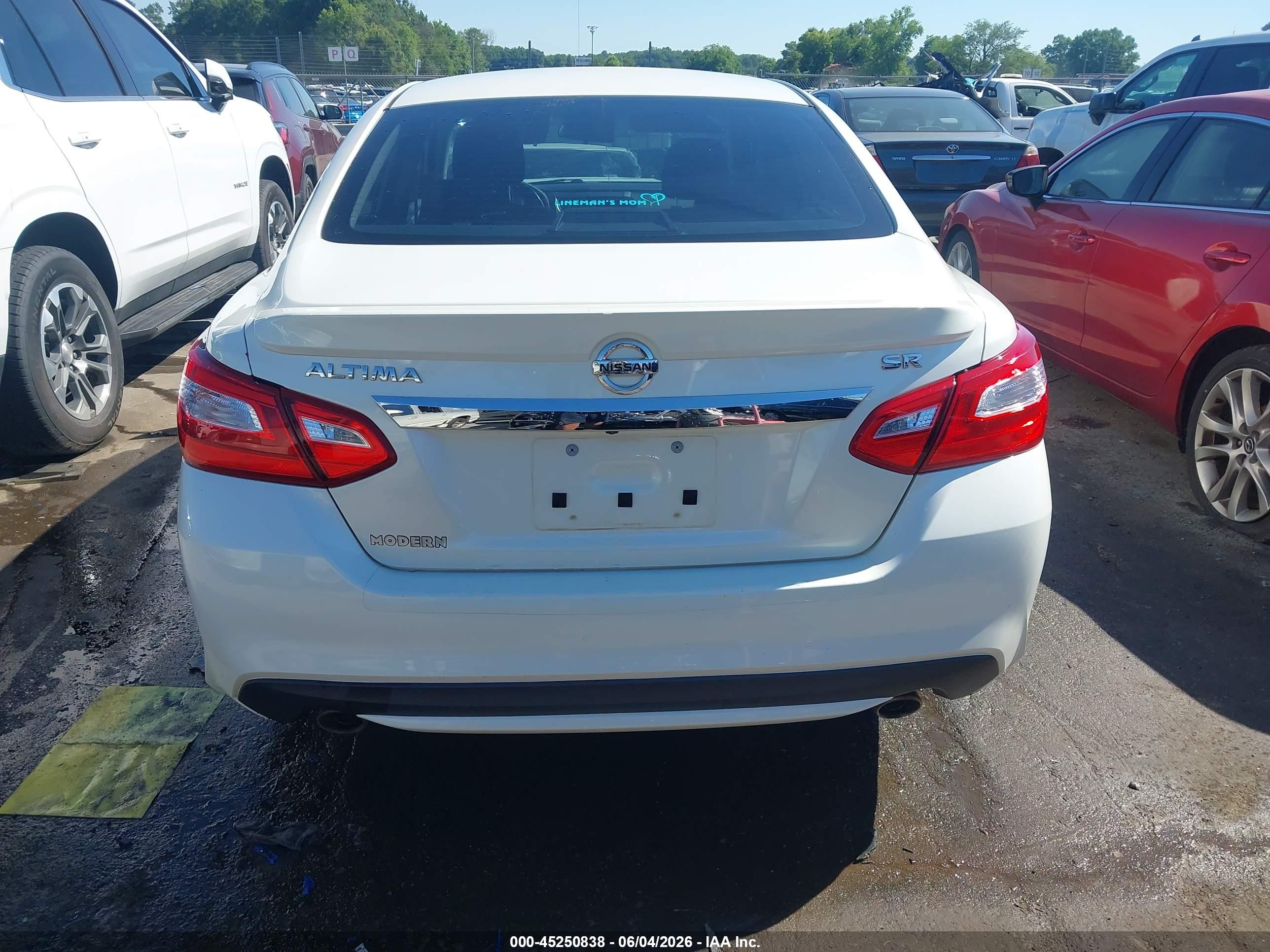 2016 Nissan Altima 2.5 Sr White vin: 1N4AL3AP3GC211829