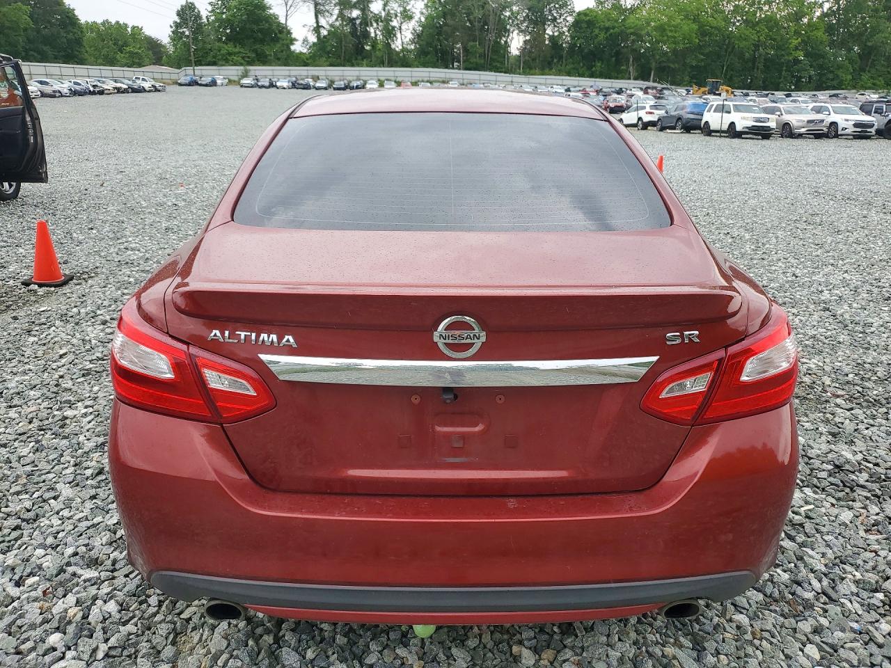 2016 Nissan Altima 2.5 Sr Красный vin: 1N4AL3AP3GC220885