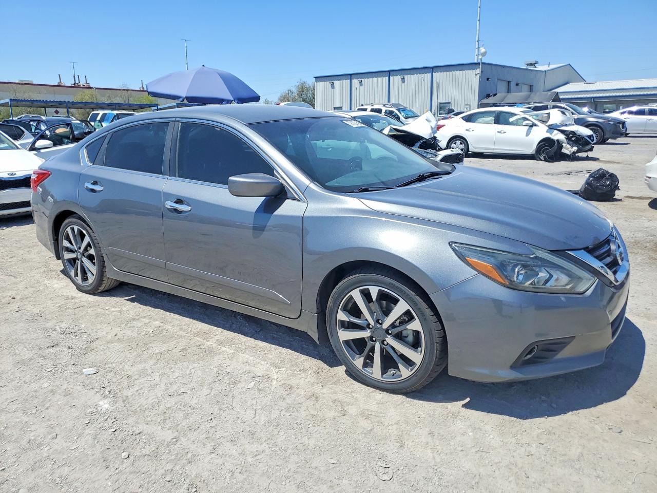 2016 Nissan Altima 2.5 Sr Gray vin: 1N4AL3AP3GC272548