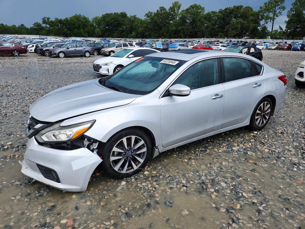 2016 Nissan Altima 2.5 Sv Silver vin: 1N4AL3AP3GC281606