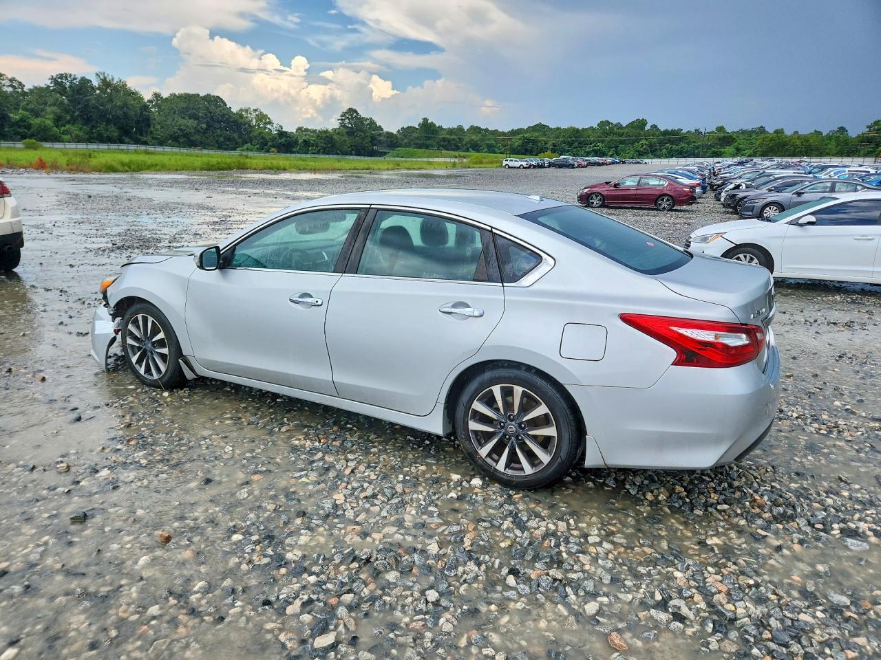 2016 Nissan Altima 2.5 Sv Silver vin: 1N4AL3AP3GC281606