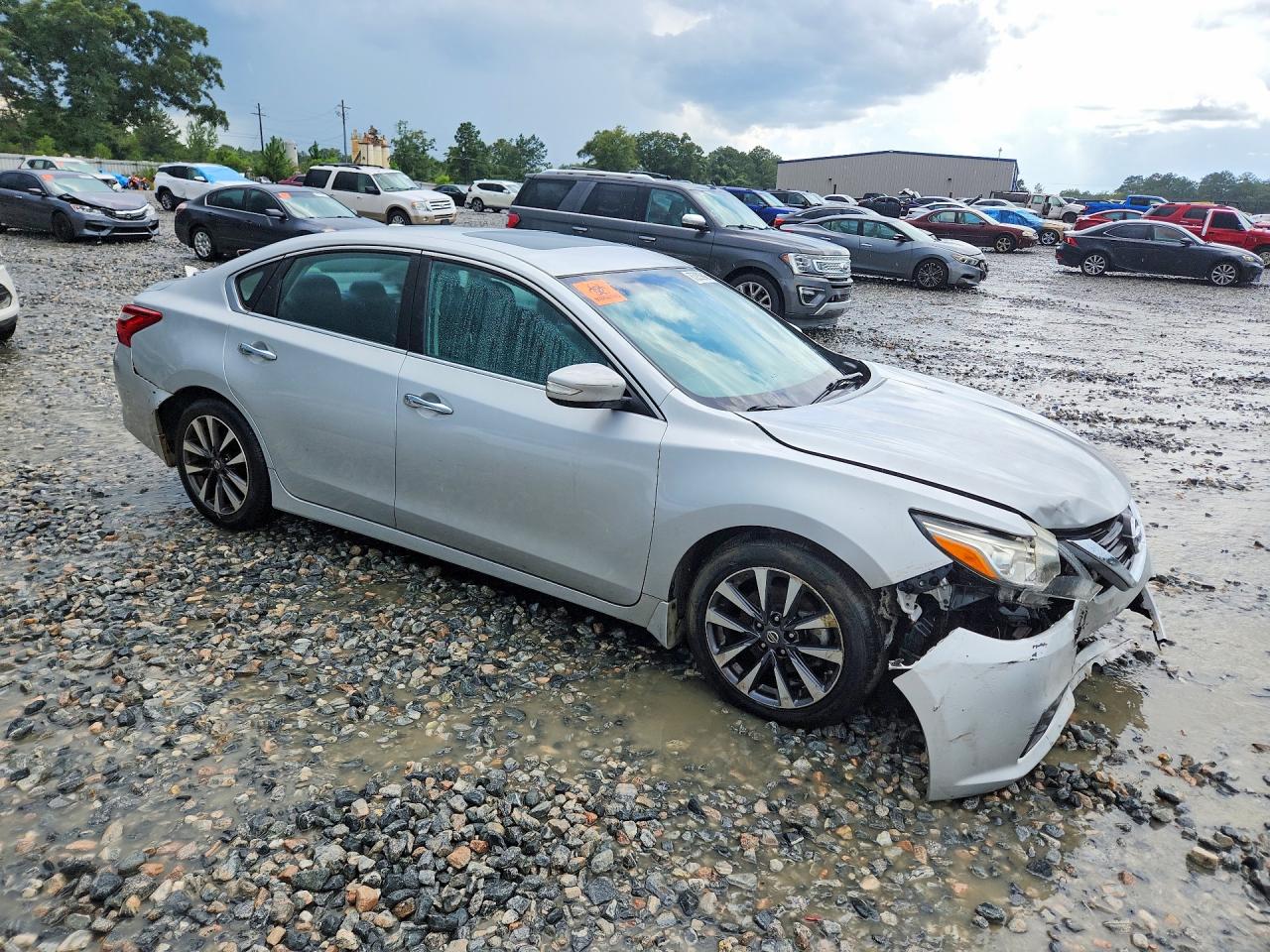 2016 Nissan Altima 2.5 Sv Silver vin: 1N4AL3AP3GC281606