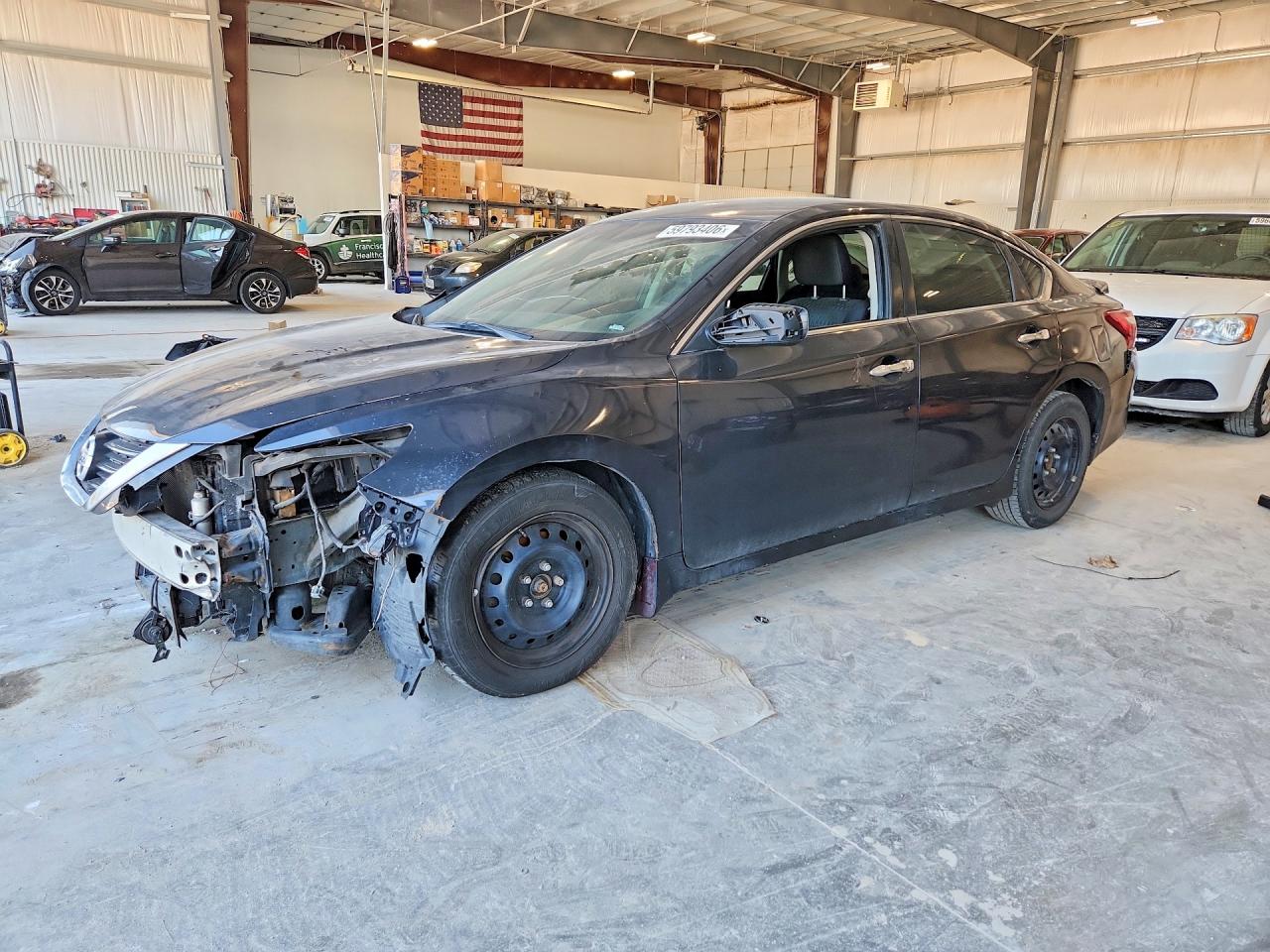 2016 Nissan Altima 2.5 S Black vin: 1N4AL3AP3GC283789