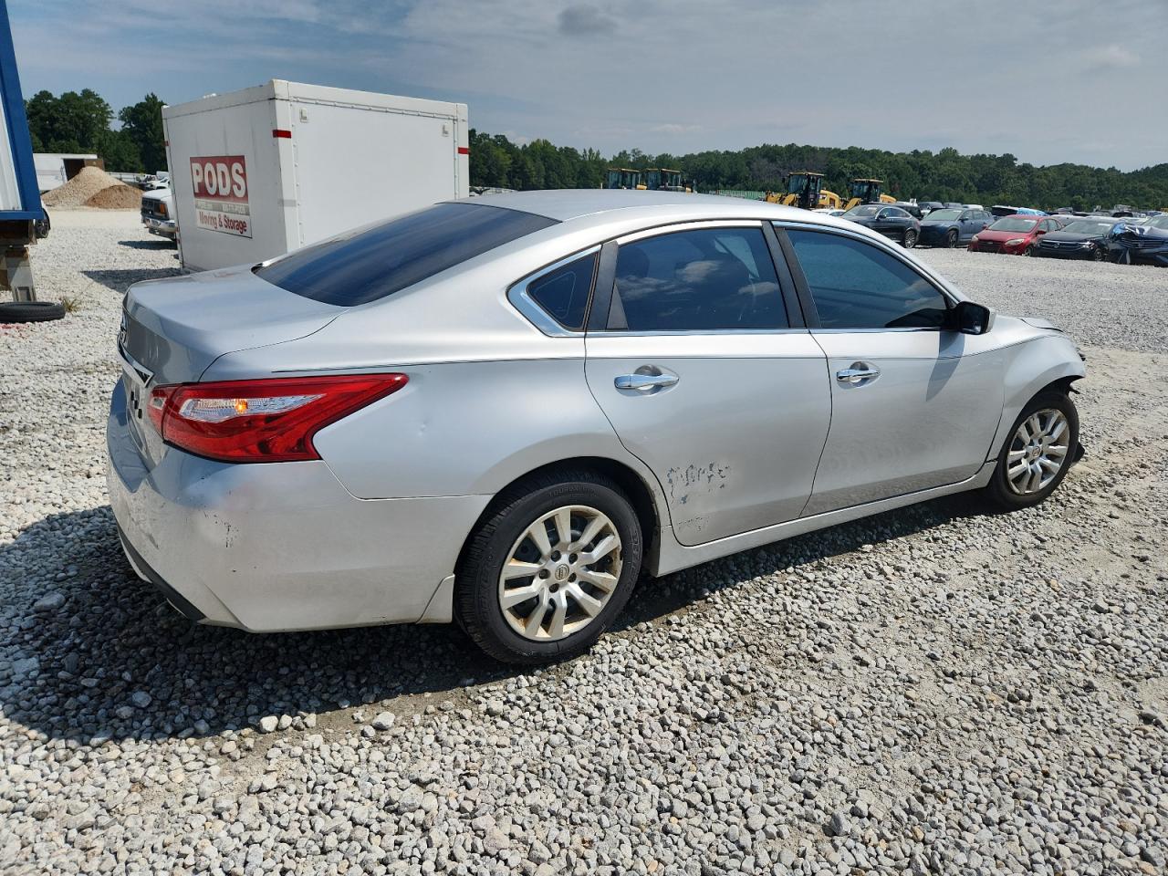 2016 Nissan Altima 2.5 S Silver vin: 1N4AL3AP3GN334700