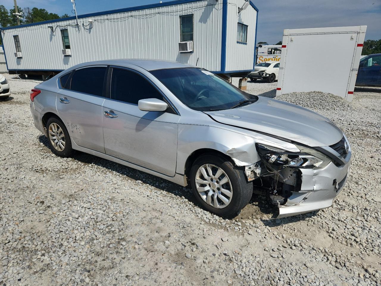 2016 Nissan Altima 2.5 S Silver vin: 1N4AL3AP3GN334700
