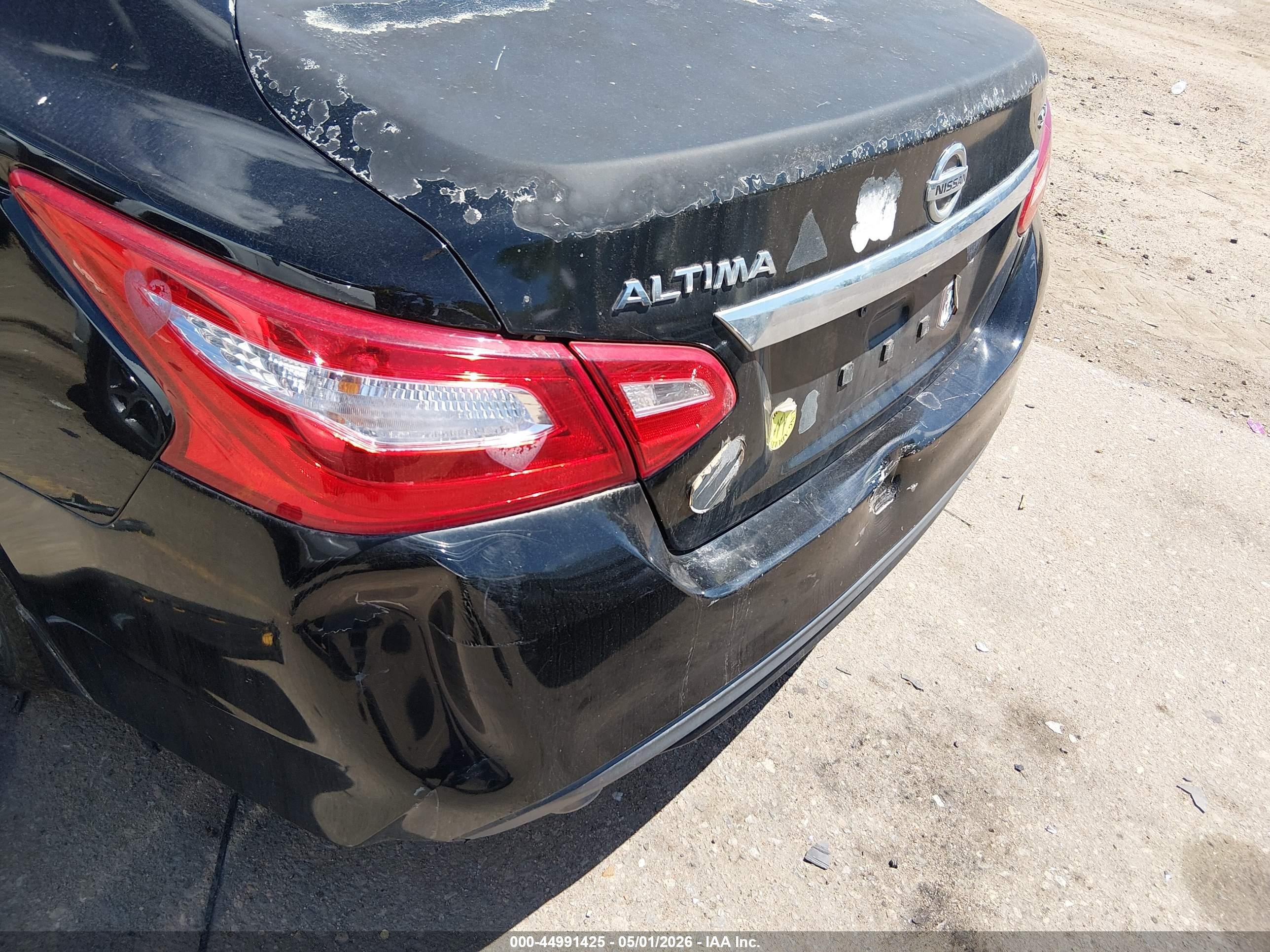 2017 Nissan Altima 2.5 Sv Black vin: 1N4AL3AP3HC132100
