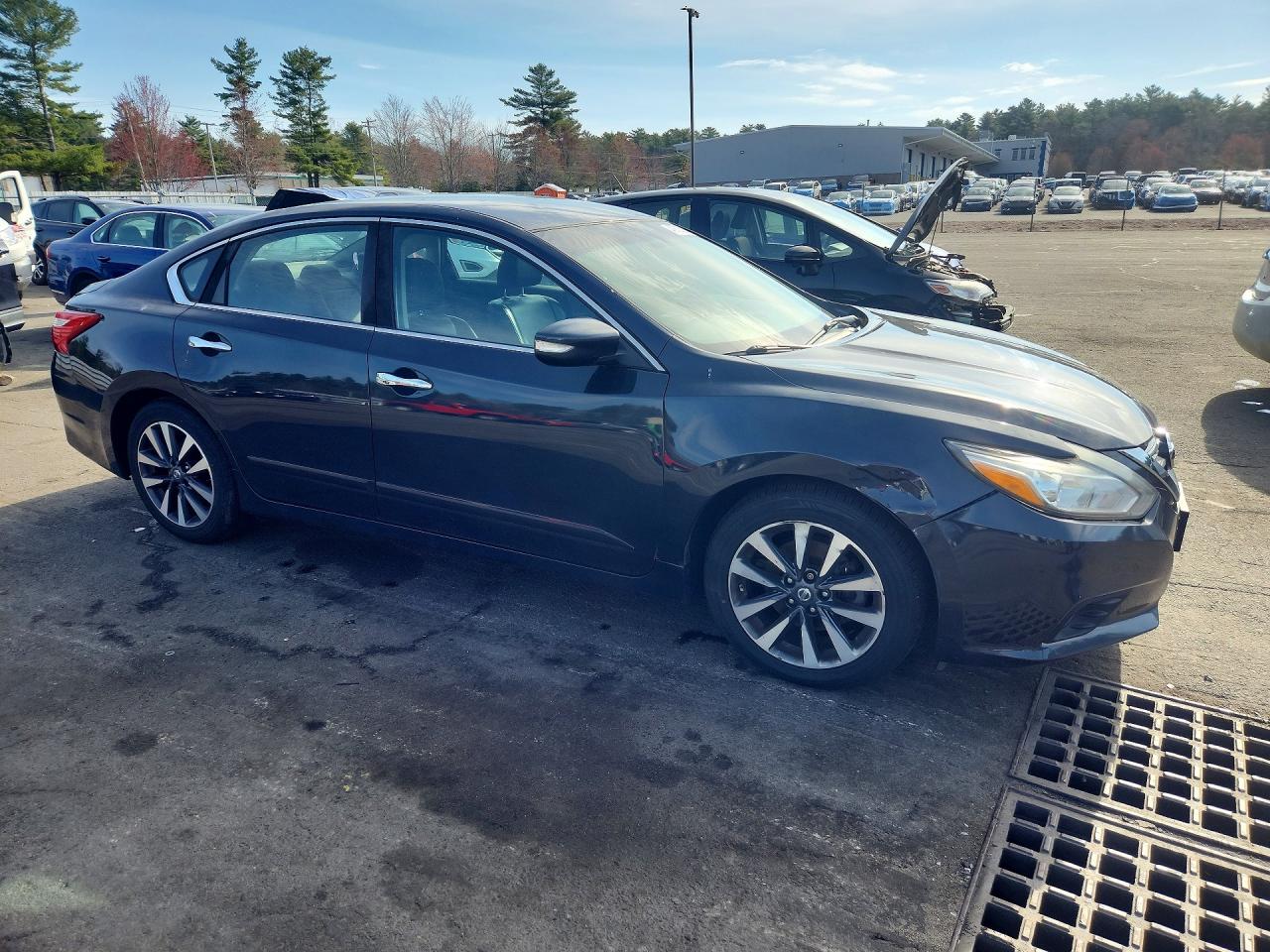 2017 Nissan Altima 2.5 Sl Gray vin: 1N4AL3AP3HC165758