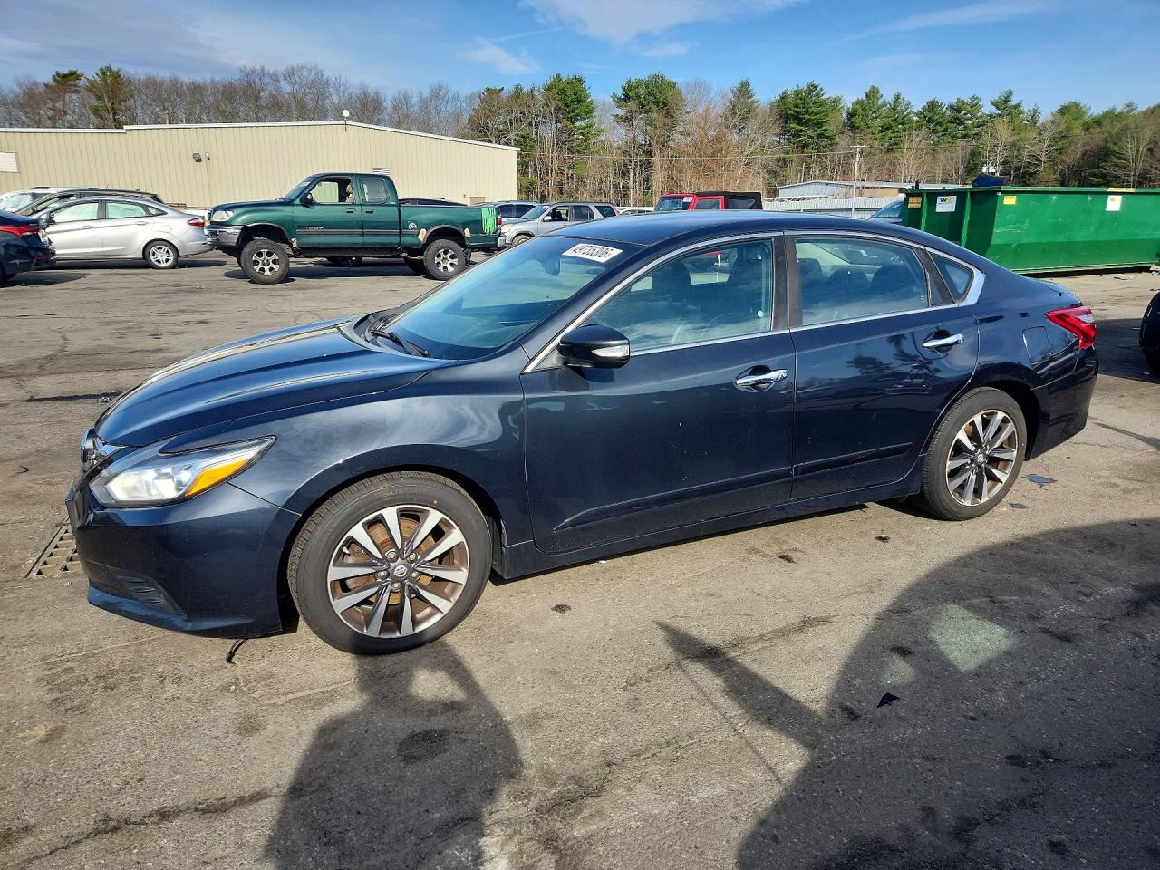2017 Nissan Altima 2.5 Sl Gray vin: 1N4AL3AP3HC165758