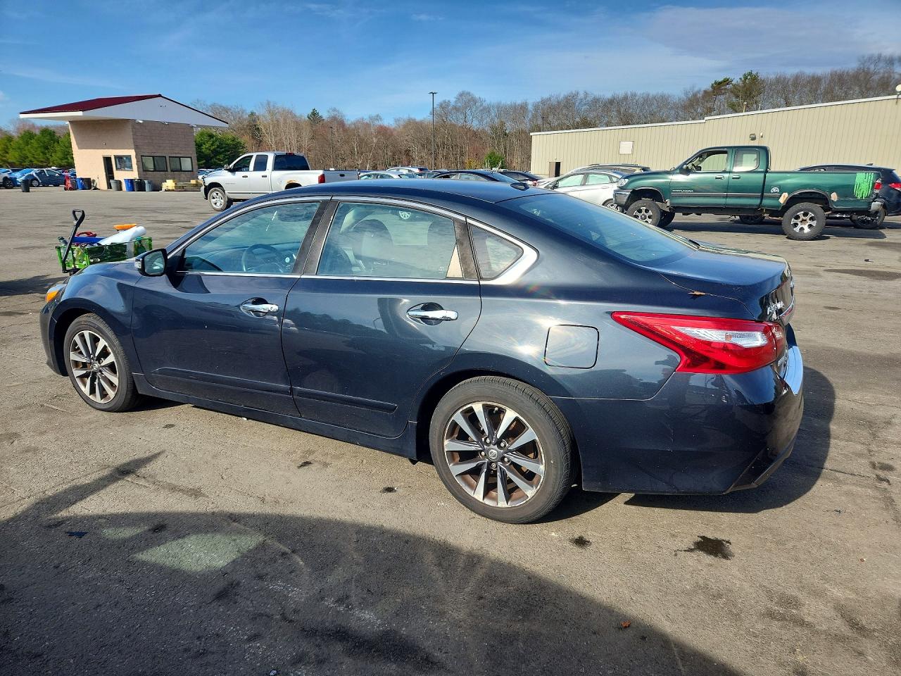 2017 Nissan Altima 2.5 Sl Gray vin: 1N4AL3AP3HC165758