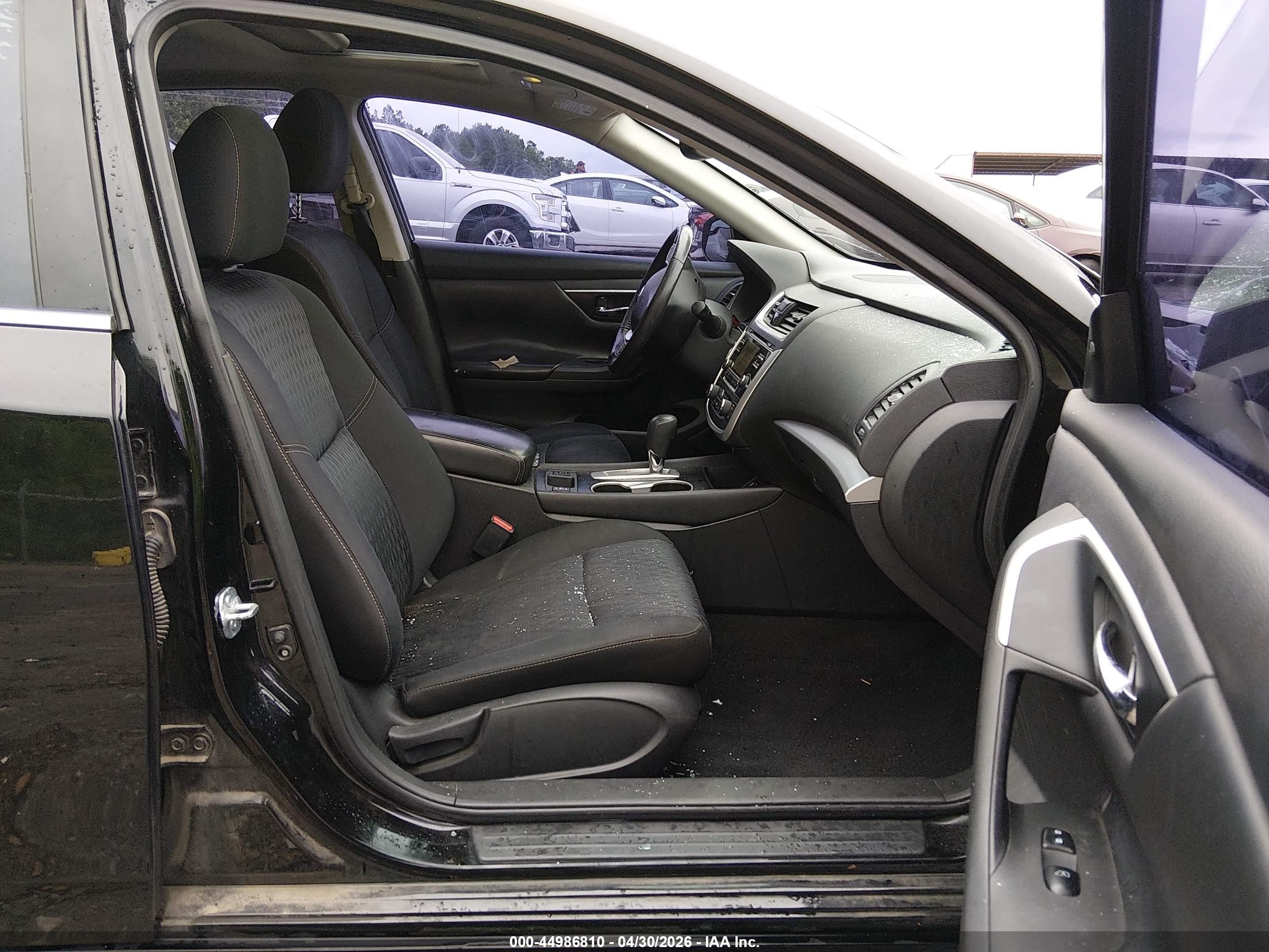 2017 Nissan Altima 2.5 Sv Black vin: 1N4AL3AP3HC196394