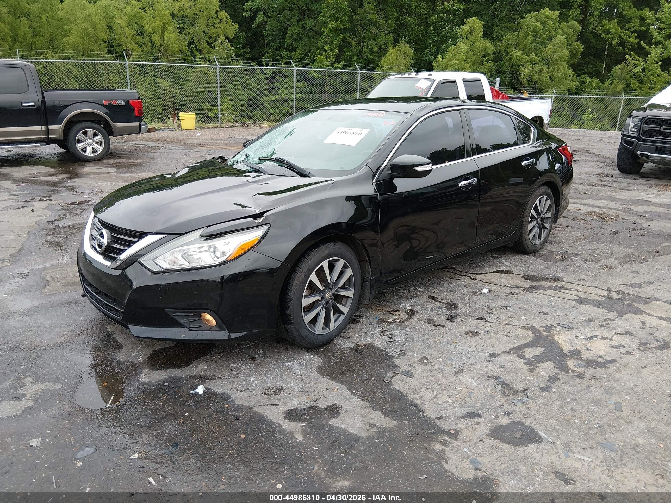 2017 Nissan Altima 2.5 Sv Black vin: 1N4AL3AP3HC196394