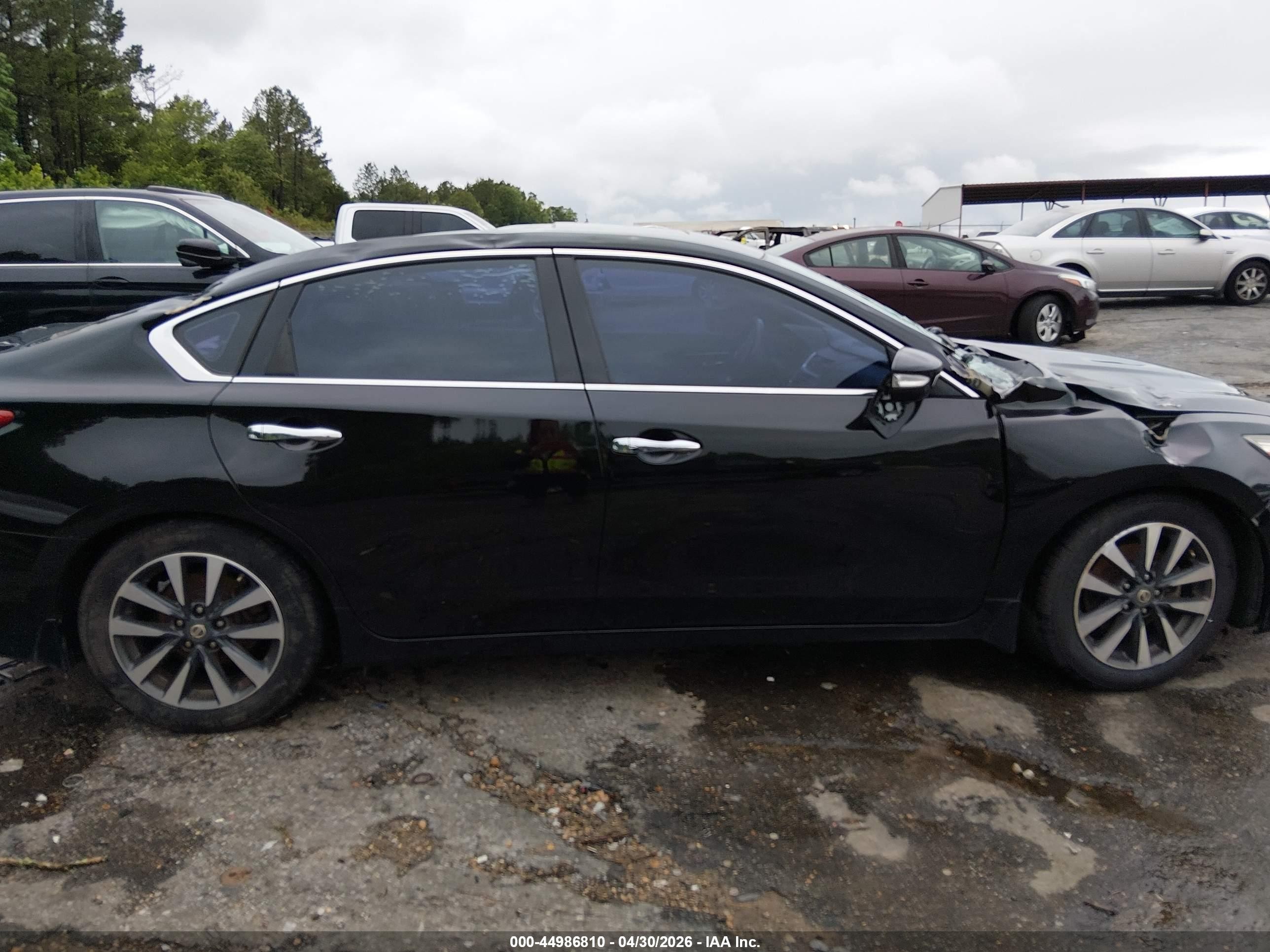 2017 Nissan Altima 2.5 Sv Black vin: 1N4AL3AP3HC196394