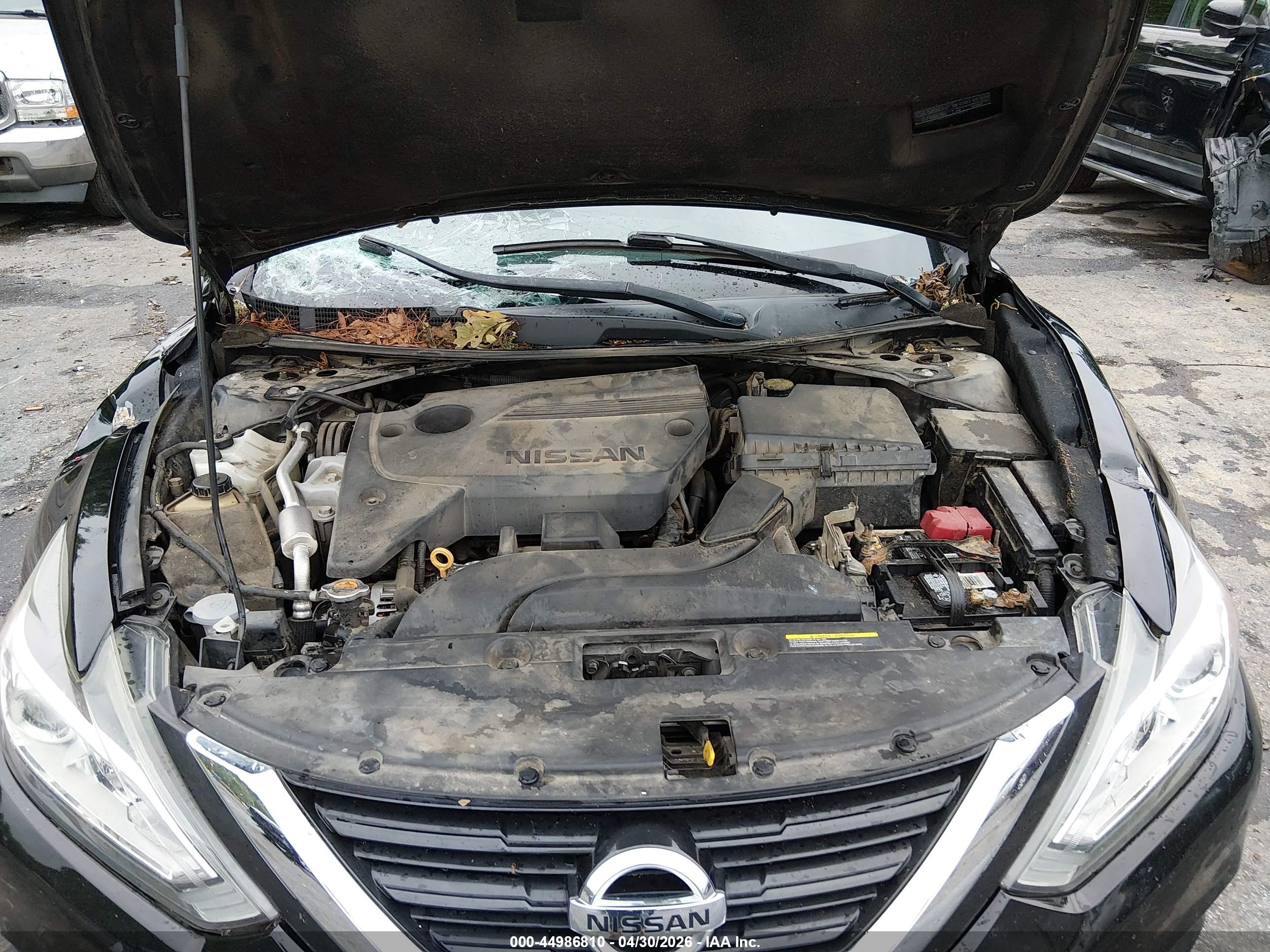 2017 Nissan Altima 2.5 Sv Black vin: 1N4AL3AP3HC196394