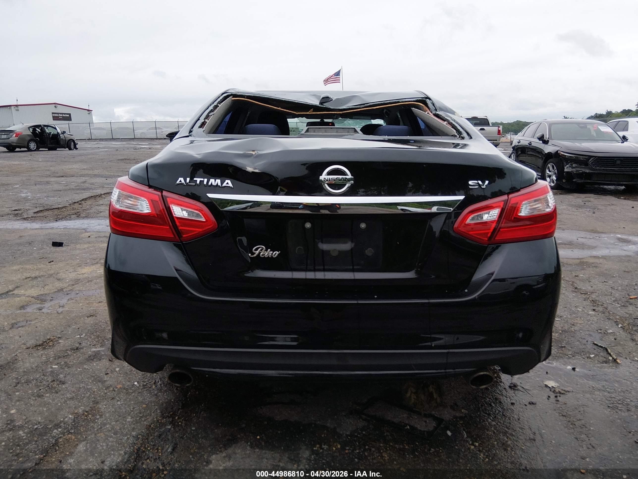2017 Nissan Altima 2.5 Sv Black vin: 1N4AL3AP3HC196394