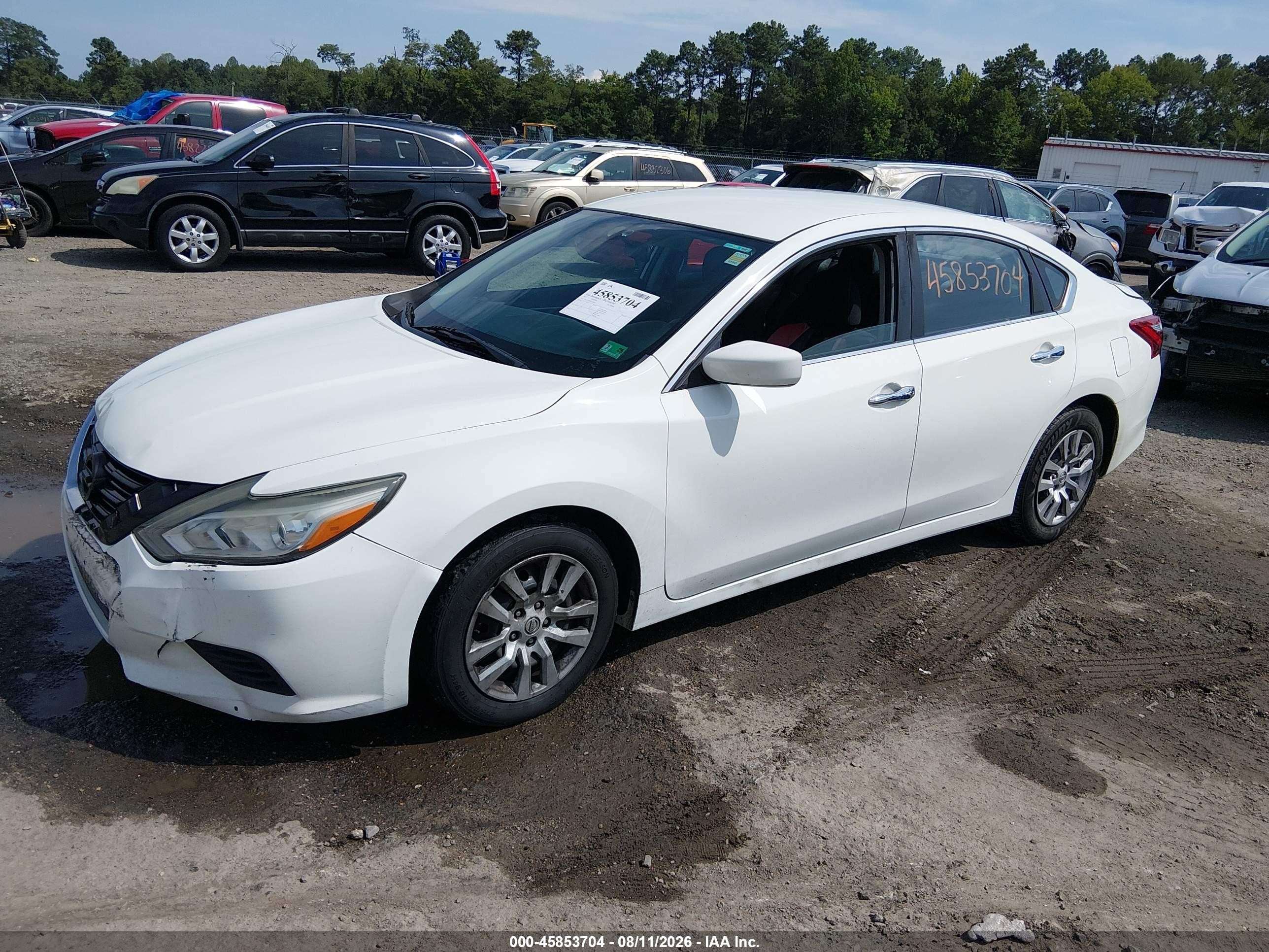 2017 Nissan Altima 2.5 S Белый vin: 1N4AL3AP3HC226851