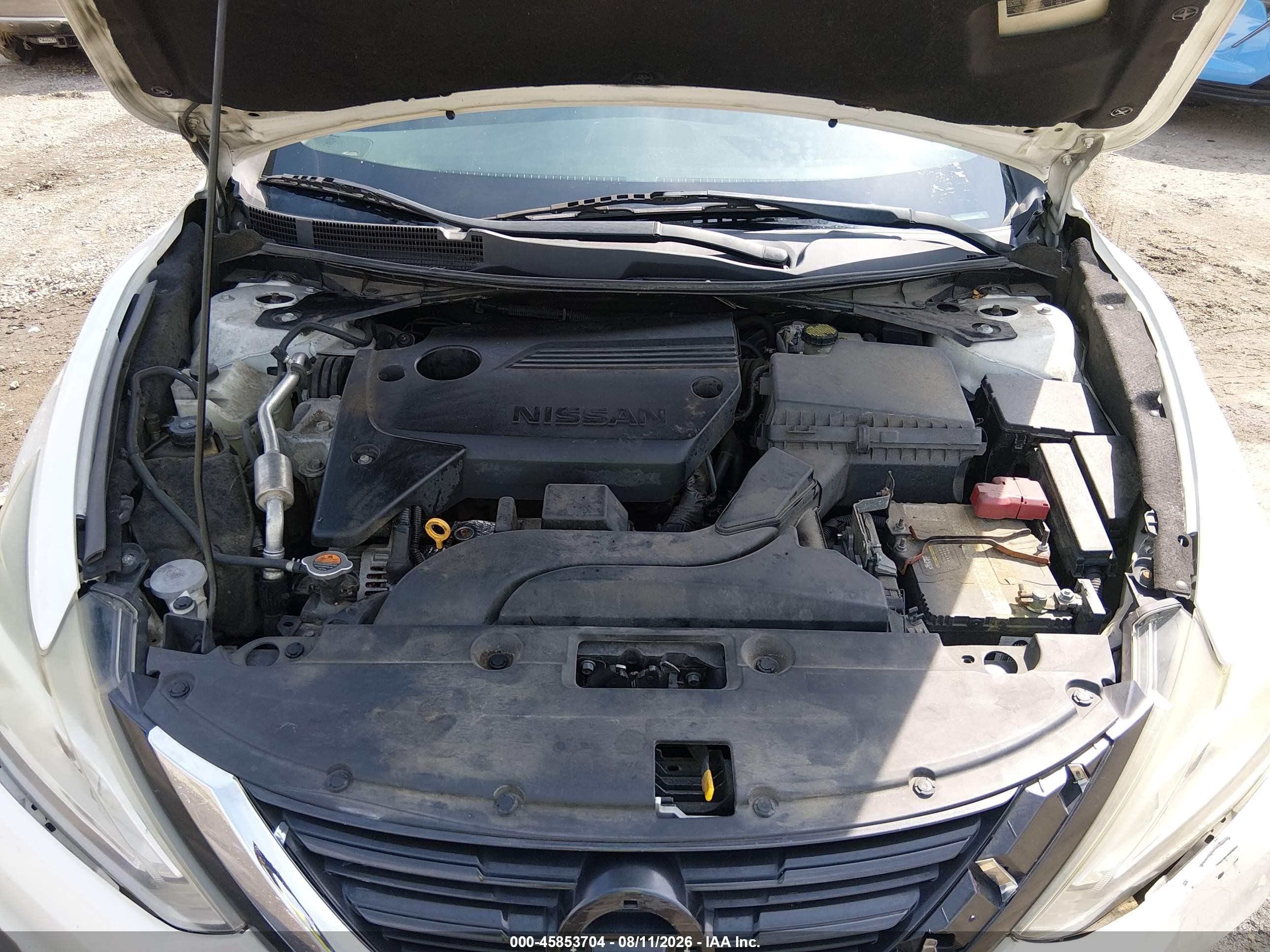 2017 Nissan Altima 2.5 S Белый vin: 1N4AL3AP3HC226851