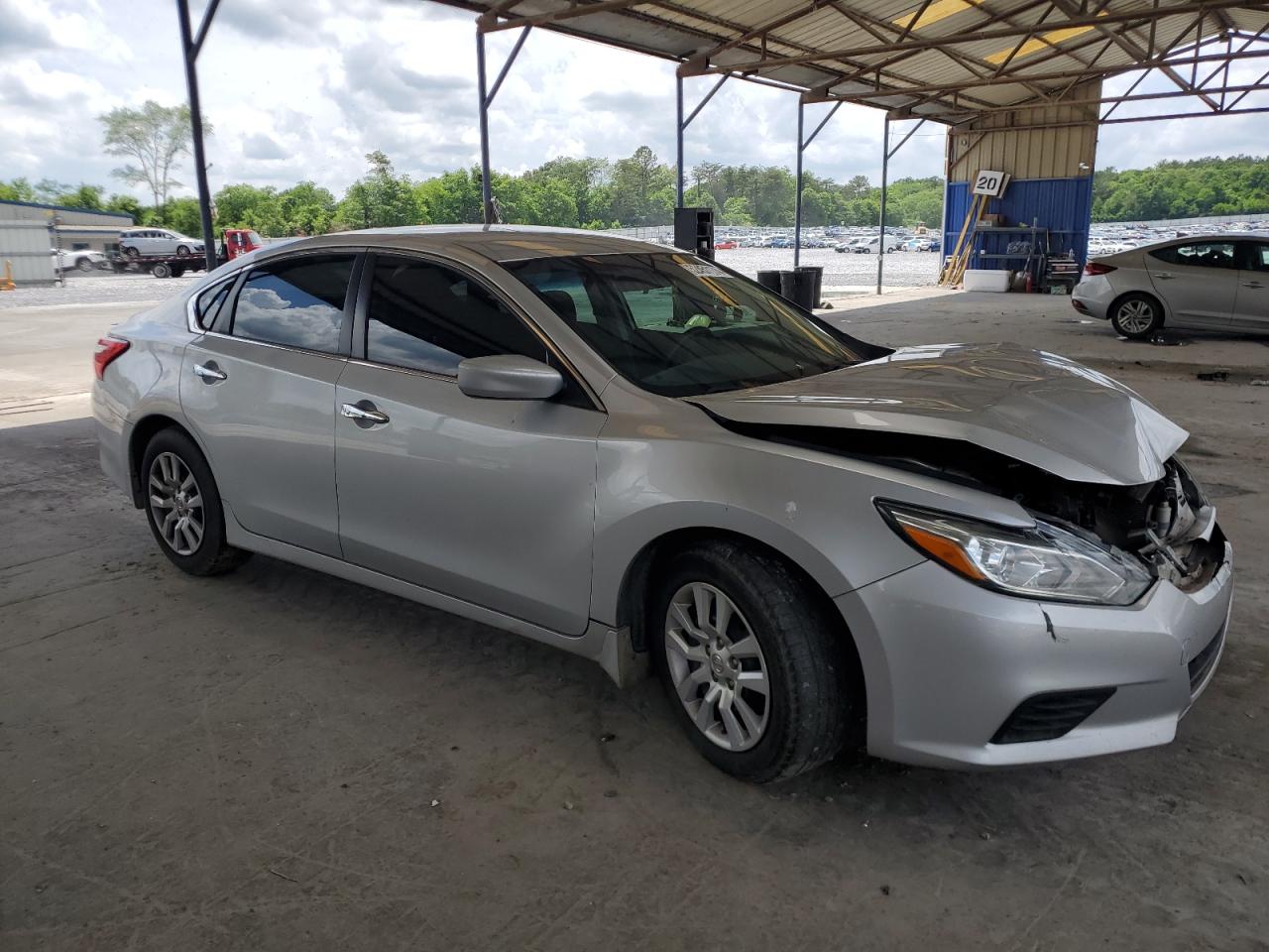 2017 Nissan Altima 2.5 Silver vin: 1N4AL3AP3HC229474