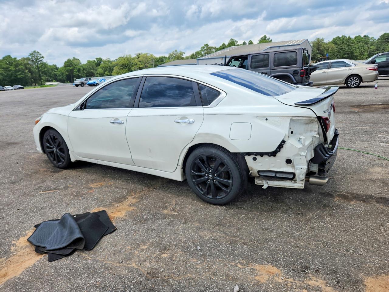2017 Nissan Altima 2.5 Sr White vin: 1N4AL3AP3HC255170