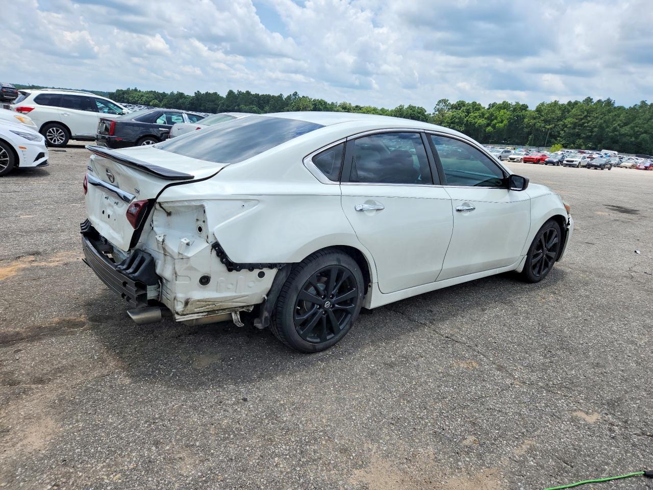 2017 Nissan Altima 2.5 Sr White vin: 1N4AL3AP3HC255170