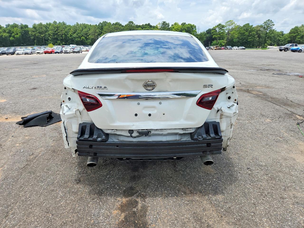 2017 Nissan Altima 2.5 Sr White vin: 1N4AL3AP3HC255170