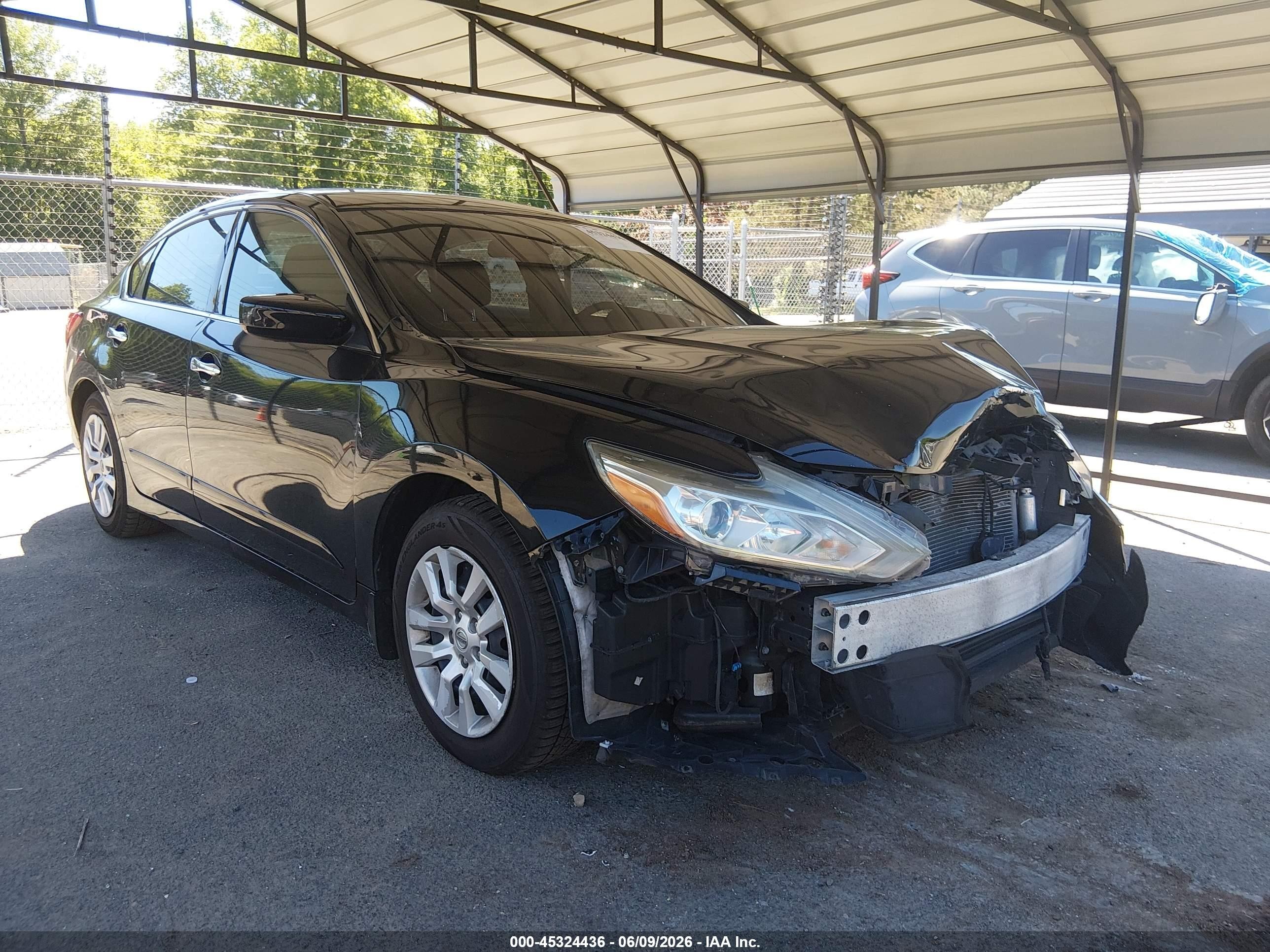 2017 Nissan Altima 2.5 S Black vin: 1N4AL3AP3HC480589
