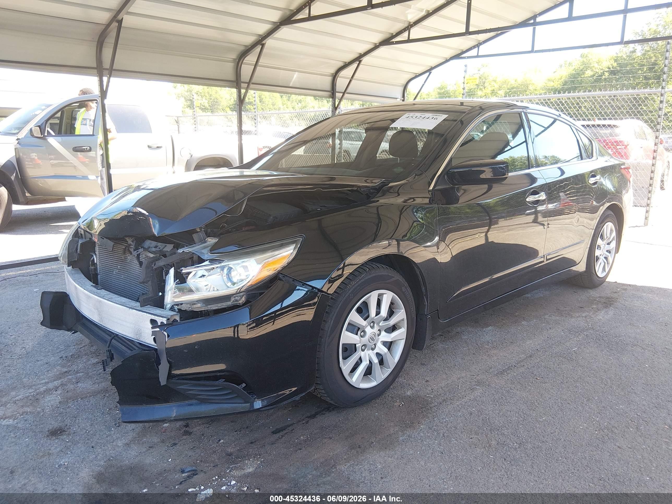 2017 Nissan Altima 2.5 S Black vin: 1N4AL3AP3HC480589