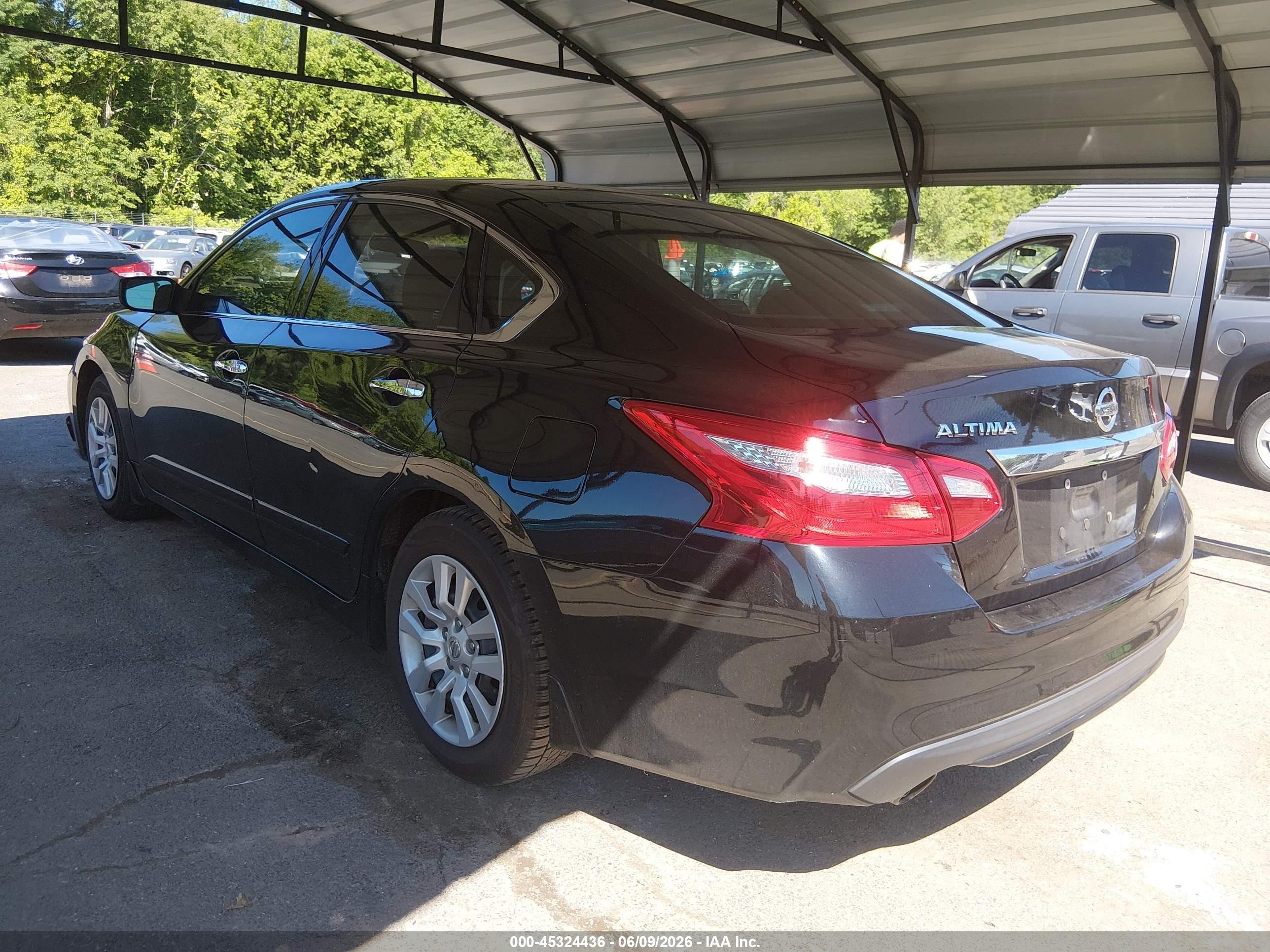 2017 Nissan Altima 2.5 S Black vin: 1N4AL3AP3HC480589