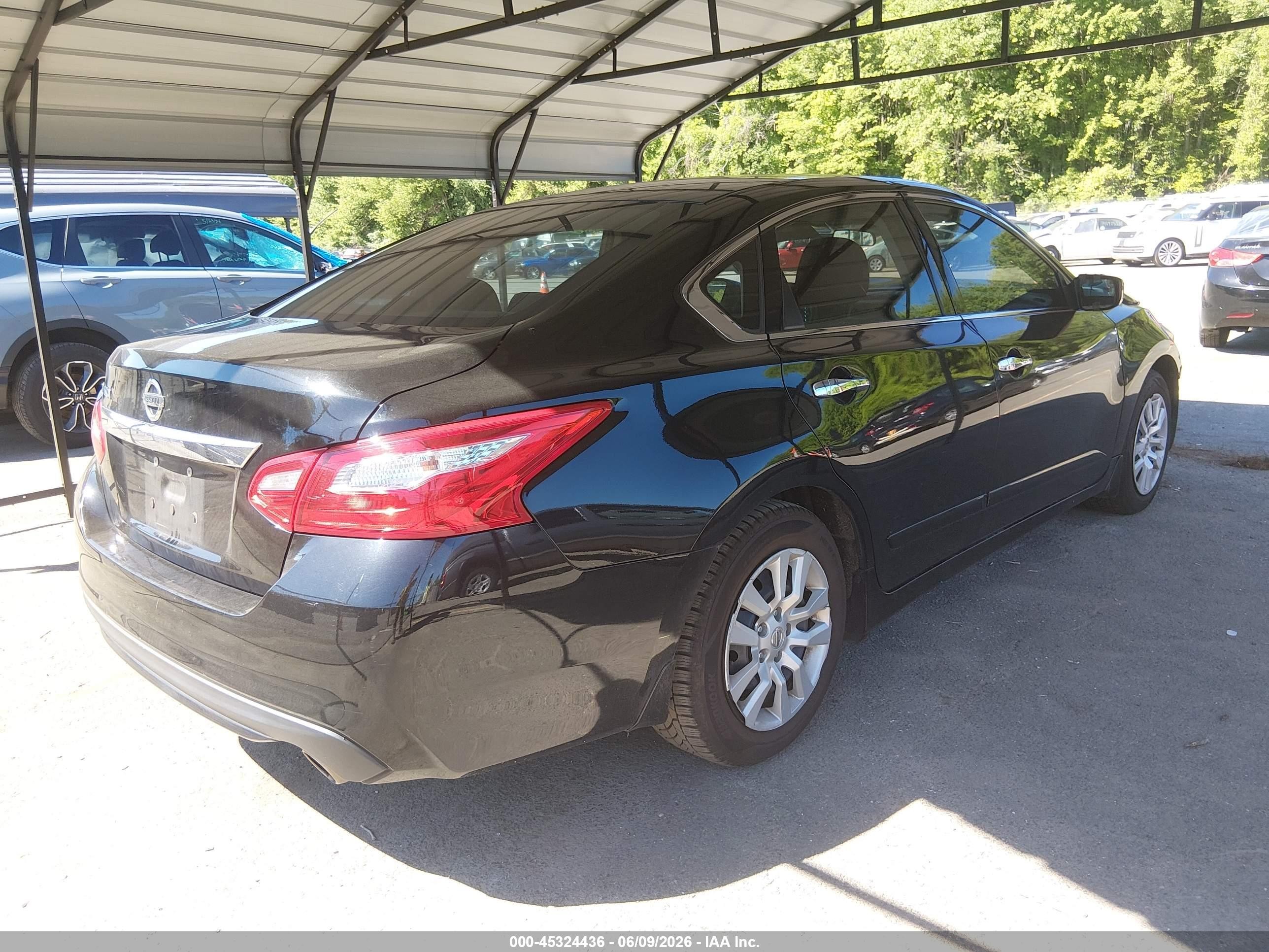 2017 Nissan Altima 2.5 S Black vin: 1N4AL3AP3HC480589