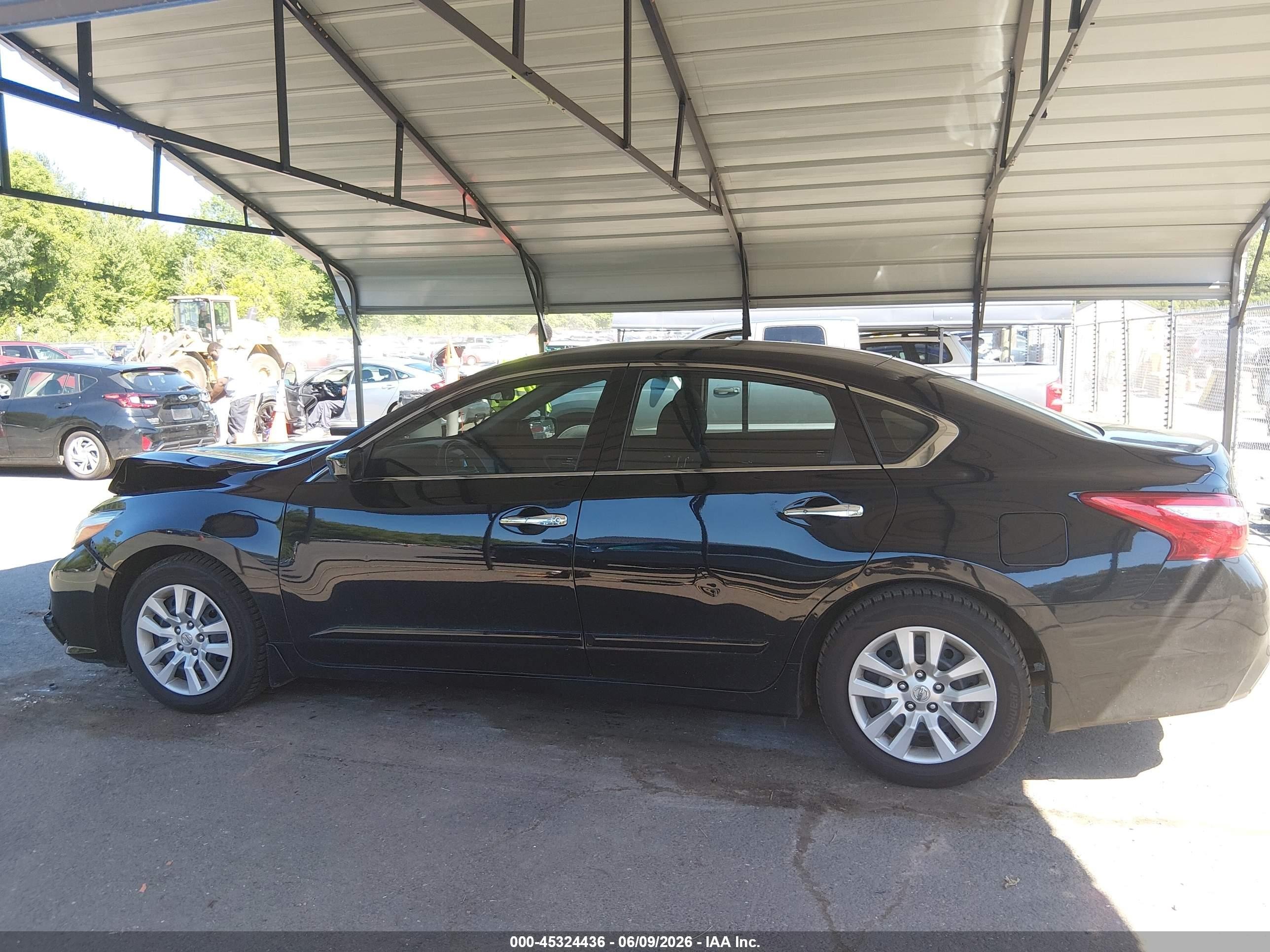 2017 Nissan Altima 2.5 S Black vin: 1N4AL3AP3HC480589