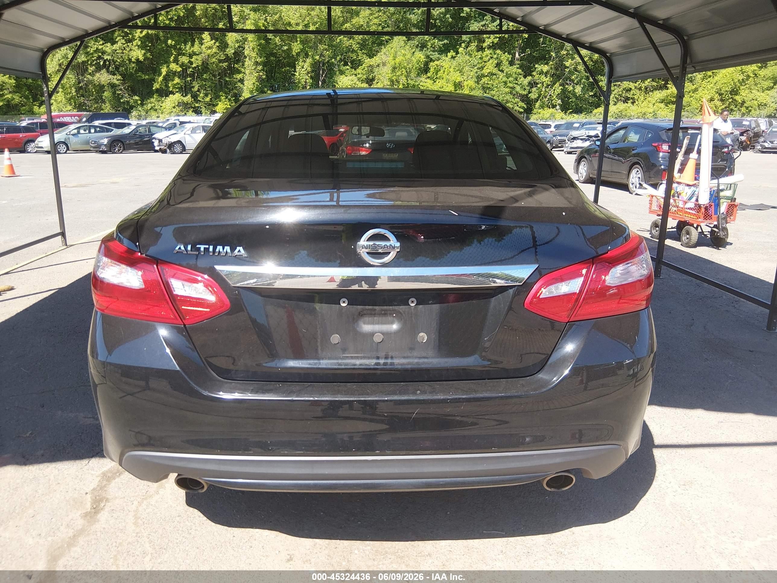 2017 Nissan Altima 2.5 S Black vin: 1N4AL3AP3HC480589
