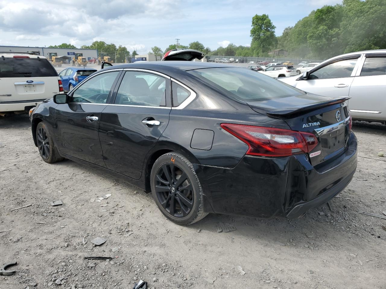2017 Nissan Altima 2.5 Черный vin: 1N4AL3AP3HC488160