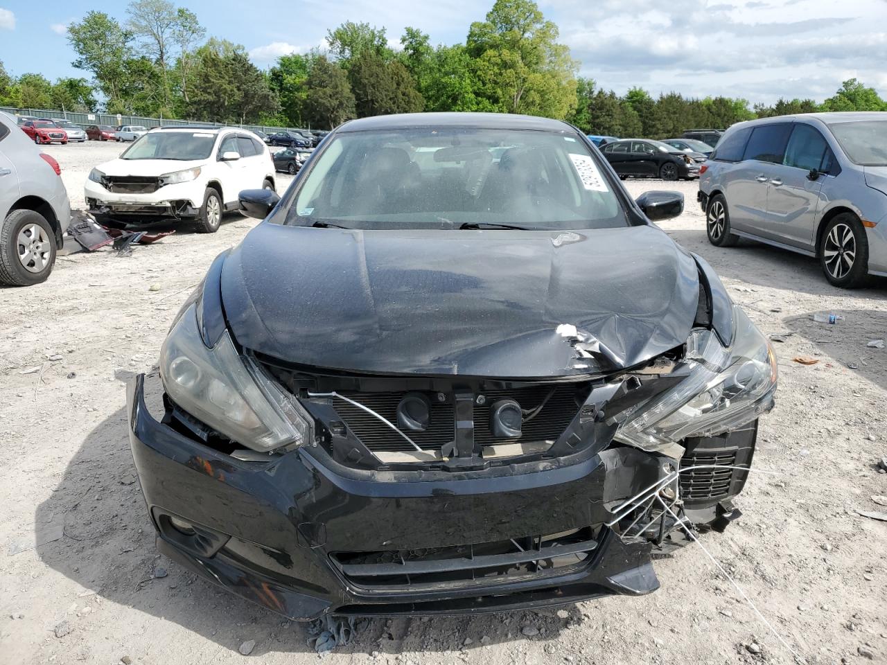 2017 Nissan Altima 2.5 Черный vin: 1N4AL3AP3HC488160
