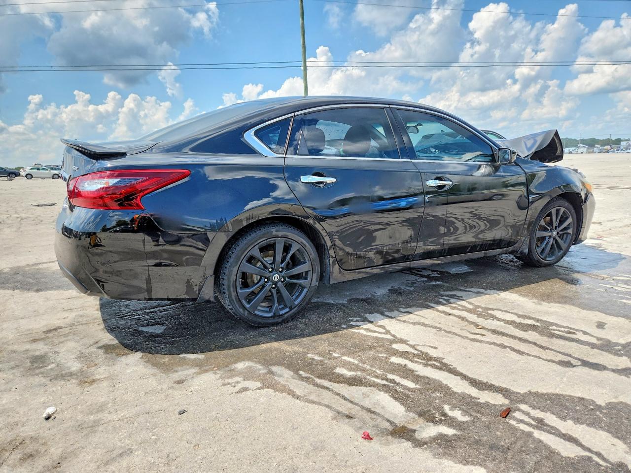 2017 Nissan Altima 2.5 Sr Black vin: 1N4AL3AP3HC488160
