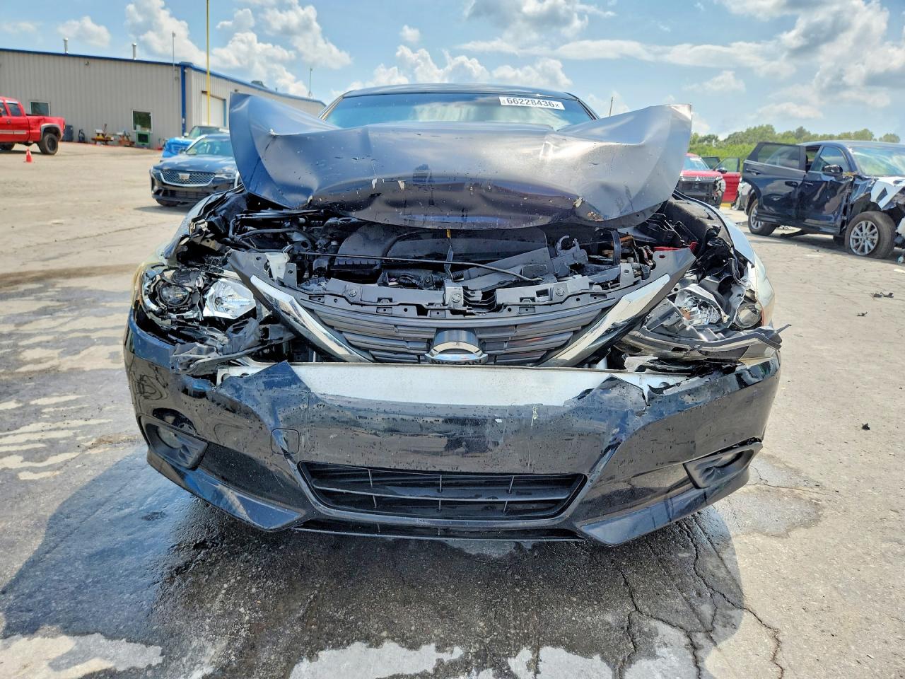 2017 Nissan Altima 2.5 Sr Black vin: 1N4AL3AP3HC488160