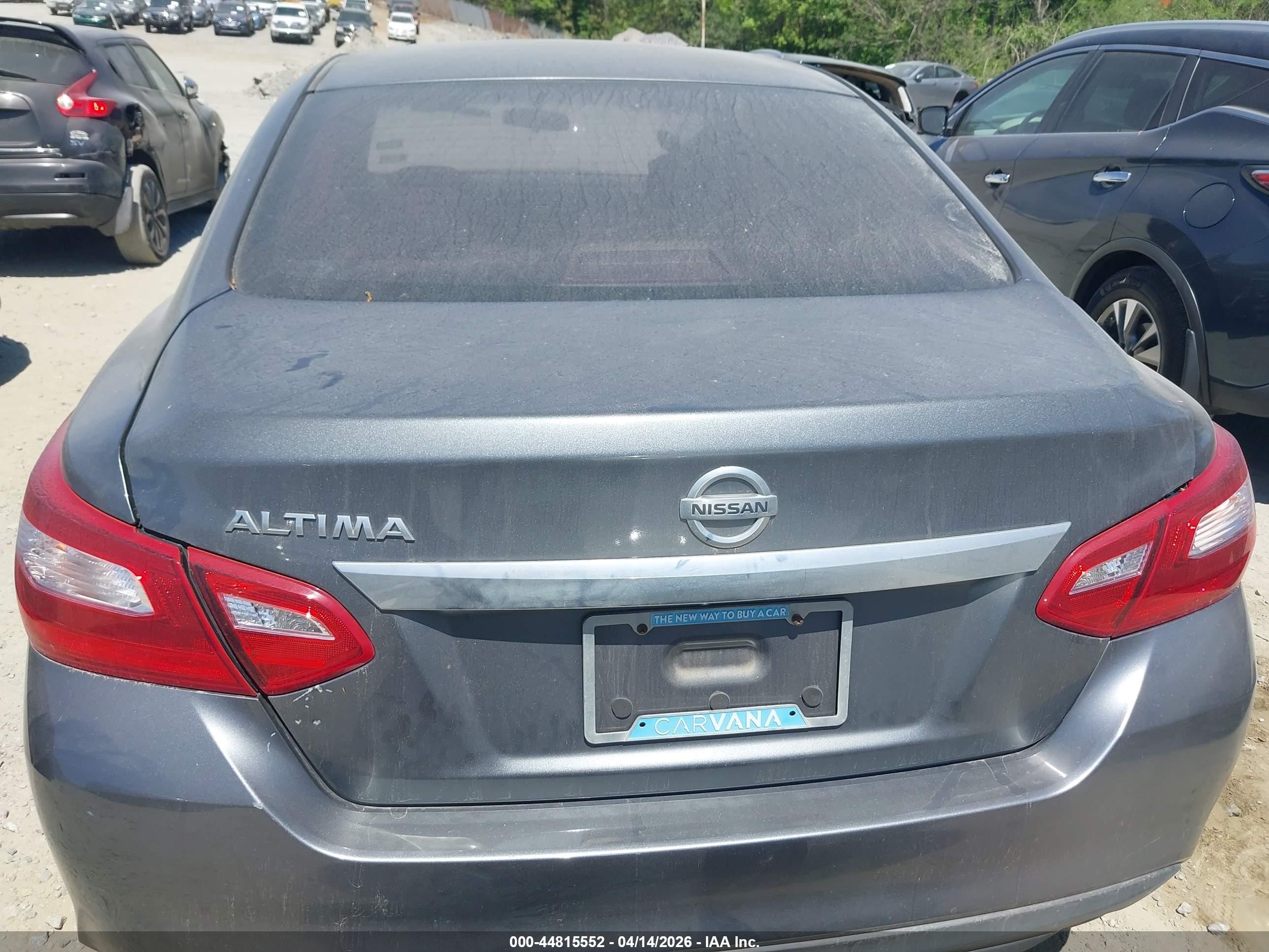 2017 Nissan Altima 2.5 S Серый vin: 1N4AL3AP3HC490510