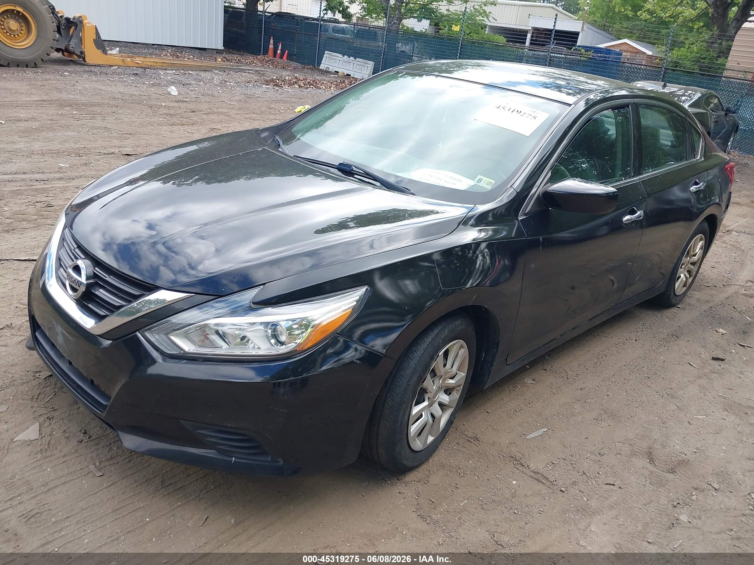 2017 Nissan Altima 2.5 S Black vin: 1N4AL3AP3HN360649