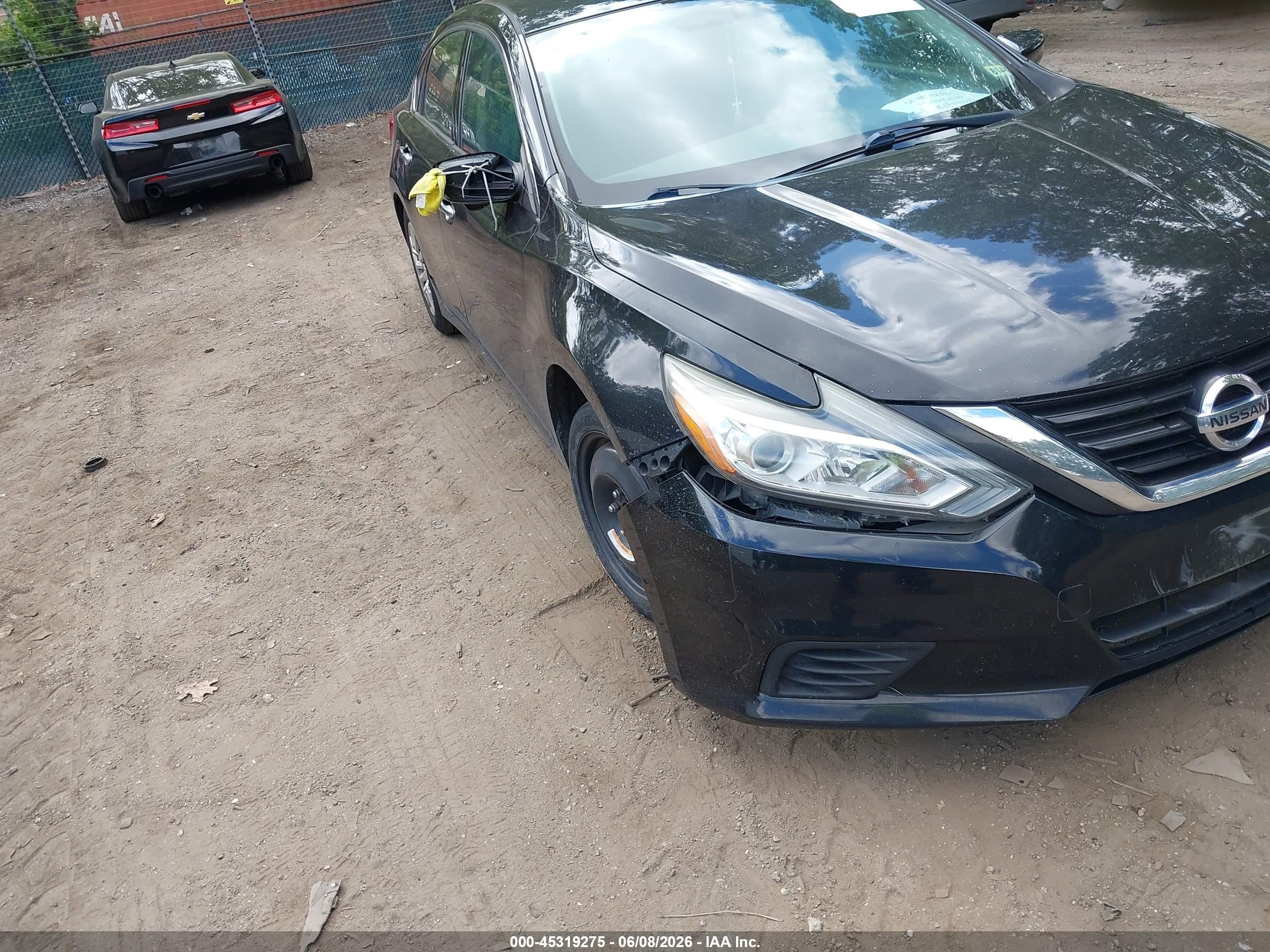 2017 Nissan Altima 2.5 S Black vin: 1N4AL3AP3HN360649