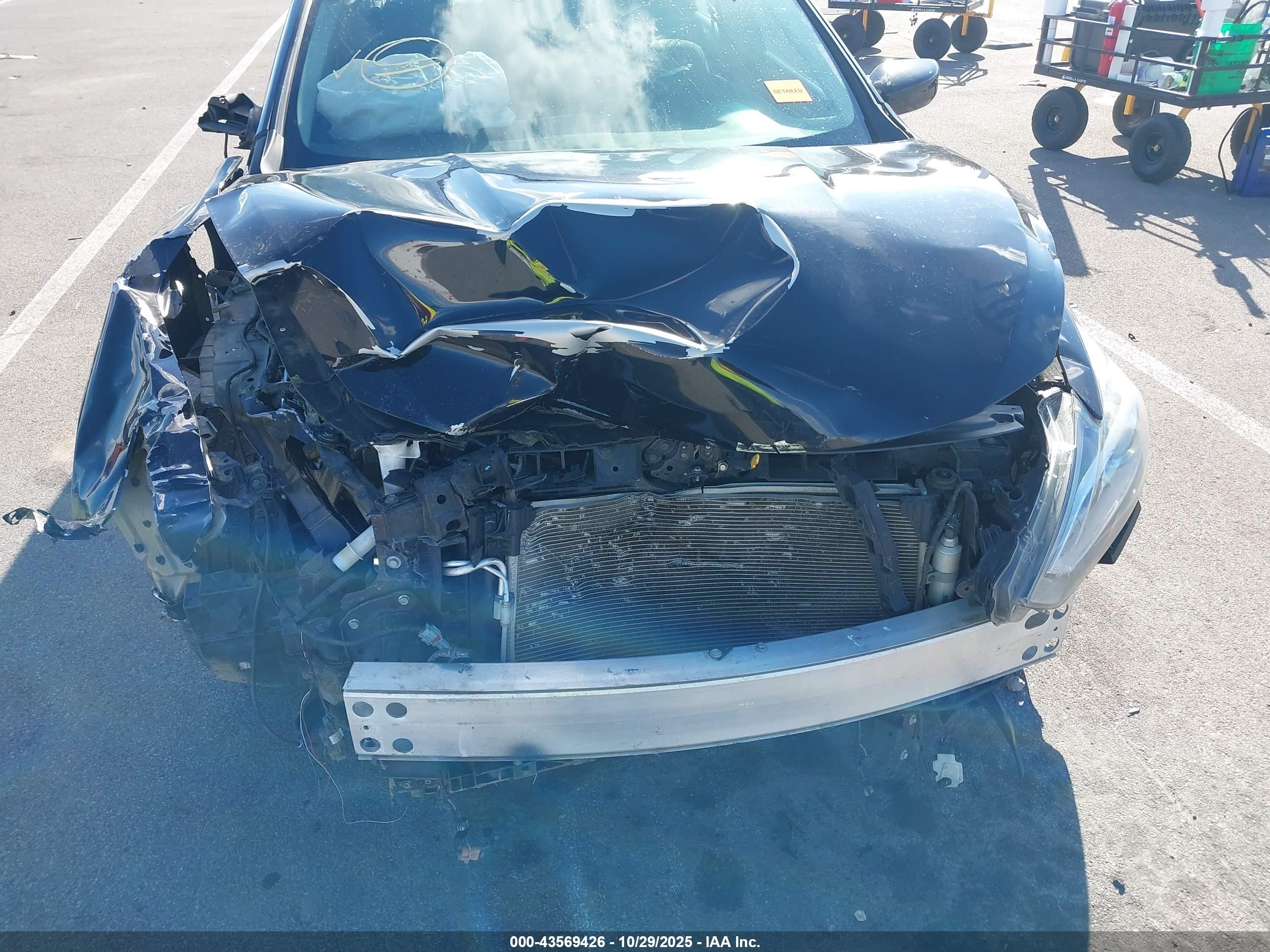 2018 Nissan Altima 2.5 S Черный vin: 1N4AL3AP3JC131521