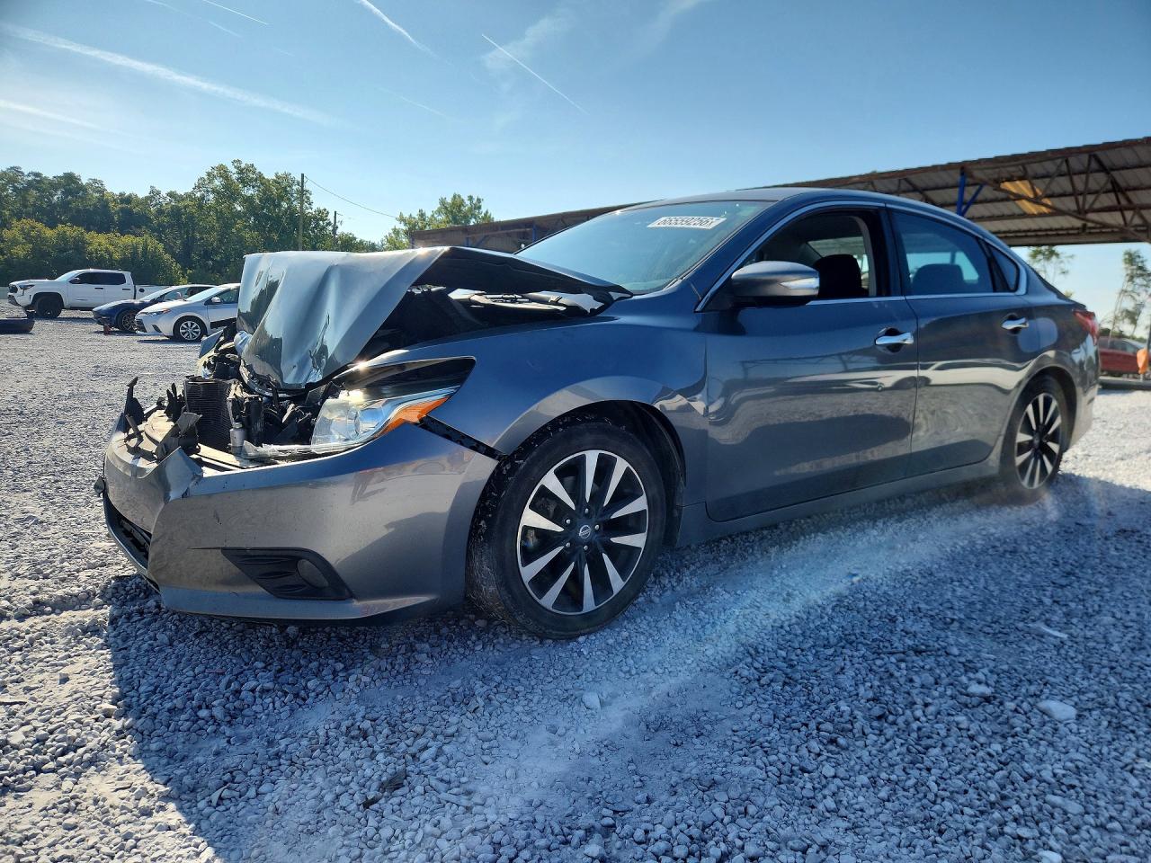 2018 Nissan Altima 2.5 Sl Gray vin: 1N4AL3AP3JC136055