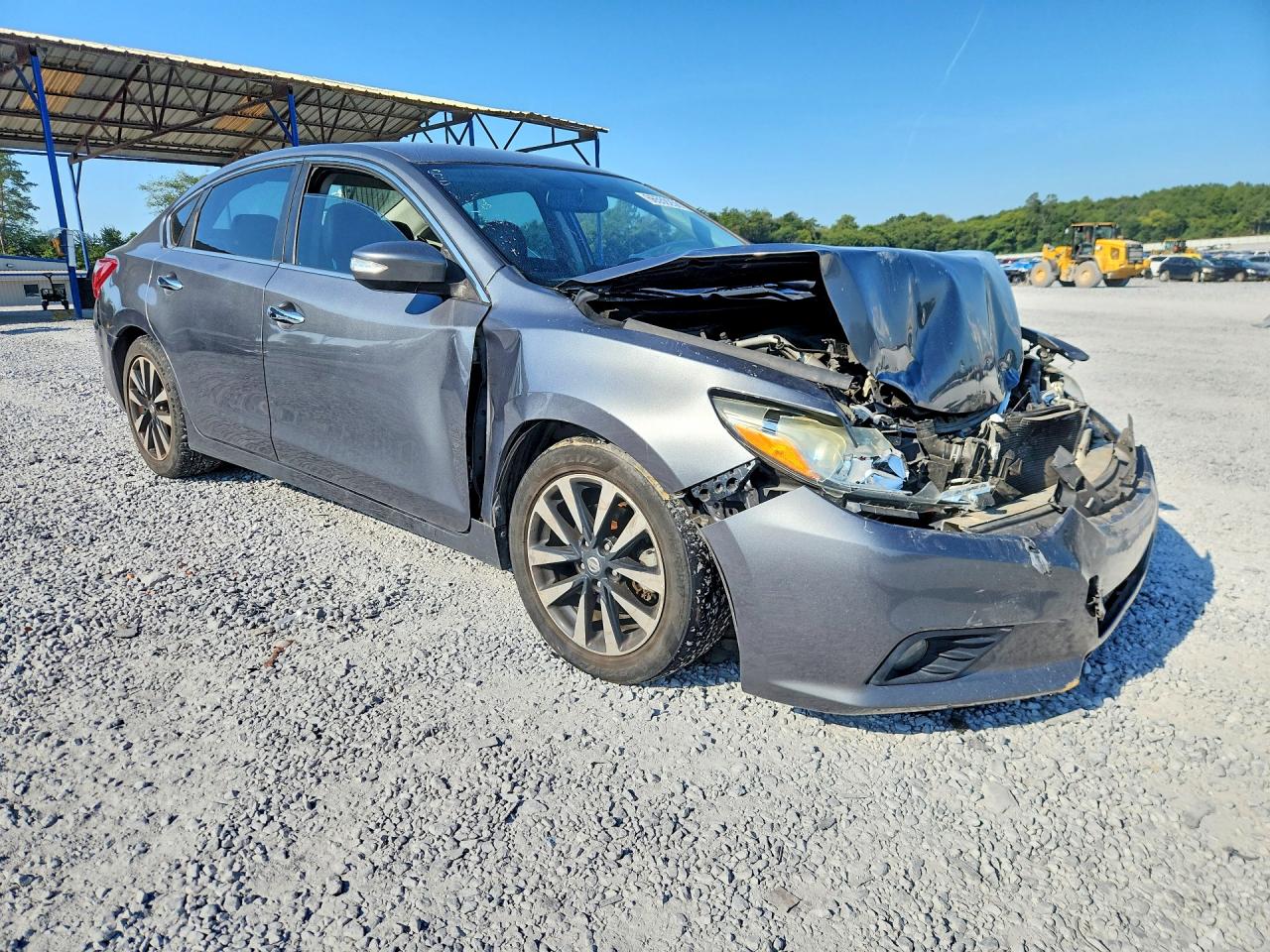 2018 Nissan Altima 2.5 Sl Gray vin: 1N4AL3AP3JC136055