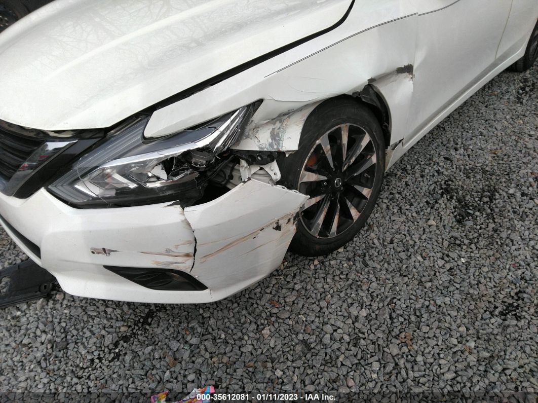 2018 Nissan Altima 2.5 Sv White vin: 1N4AL3AP3JC178984