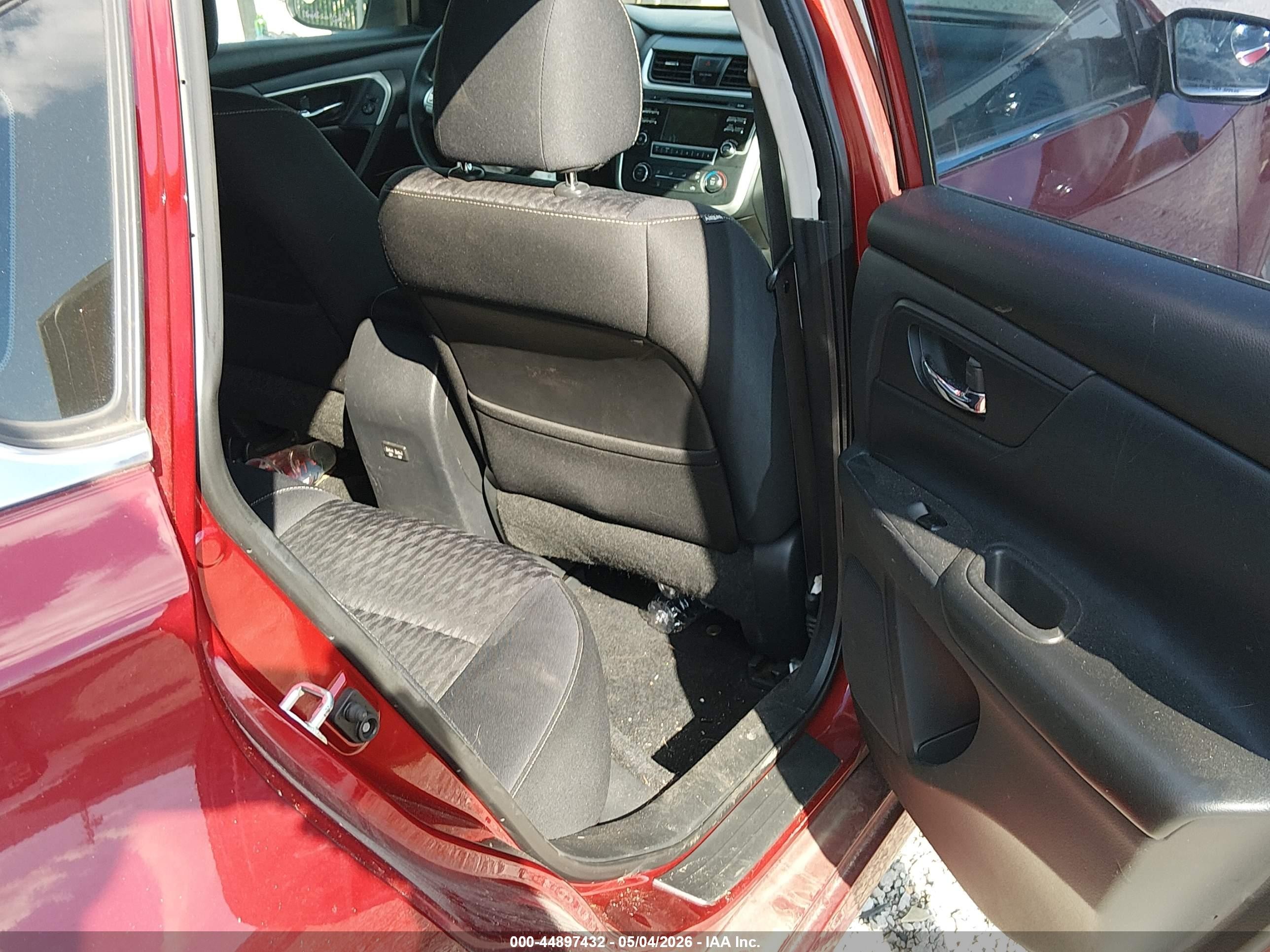 2018 Nissan Altima 2.5 S Темно-бордовый vin: 1N4AL3AP3JC189466