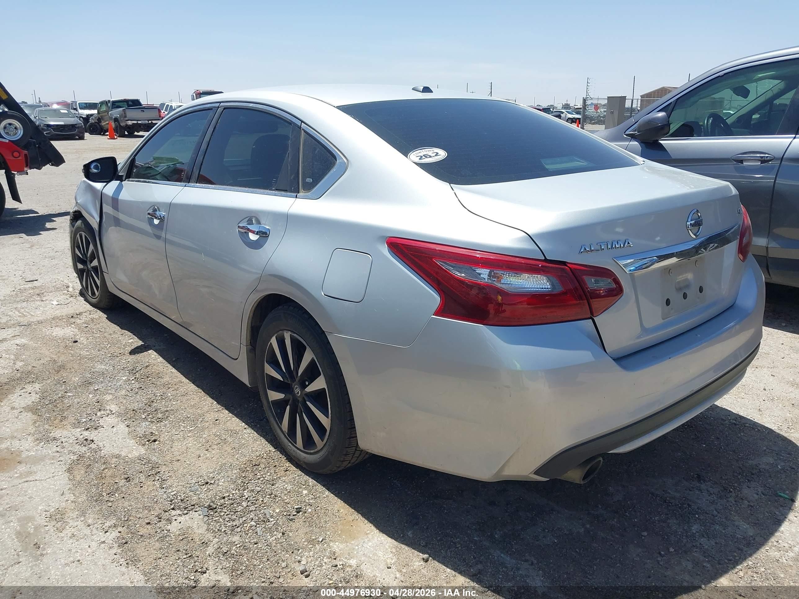 2018 Nissan Altima 2.5 Sl Silver vin: 1N4AL3AP3JC192769