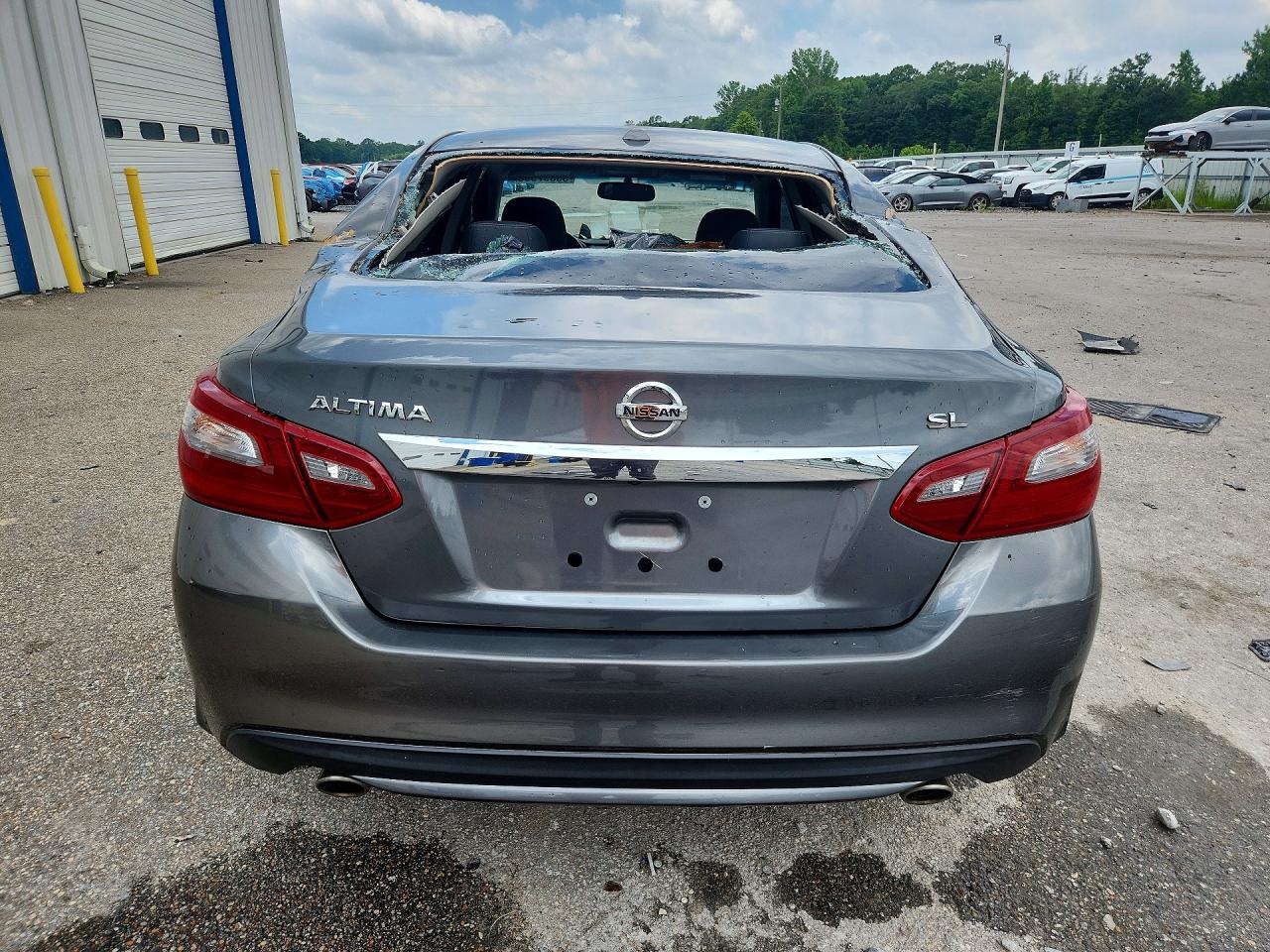 2018 Nissan Altima 2.5 Sl Gray vin: 1N4AL3AP3JC227181