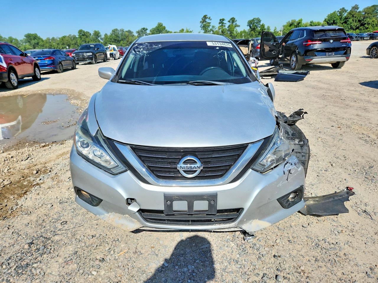 2018 Nissan Altima 2.5 Sv Silver vin: 1N4AL3AP3JC243672