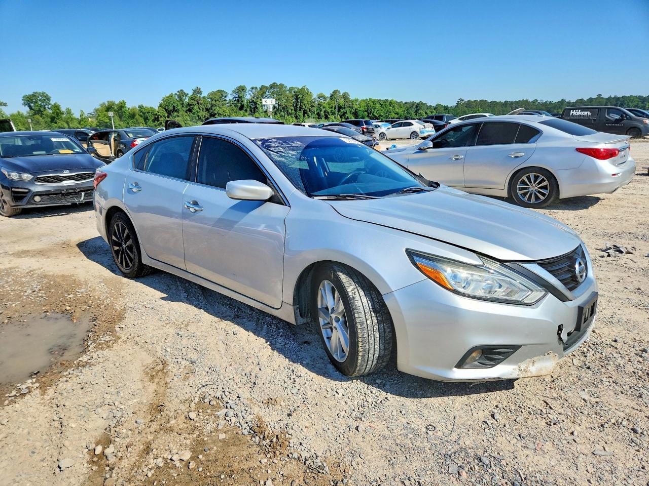 2018 Nissan Altima 2.5 Sv Silver vin: 1N4AL3AP3JC243672