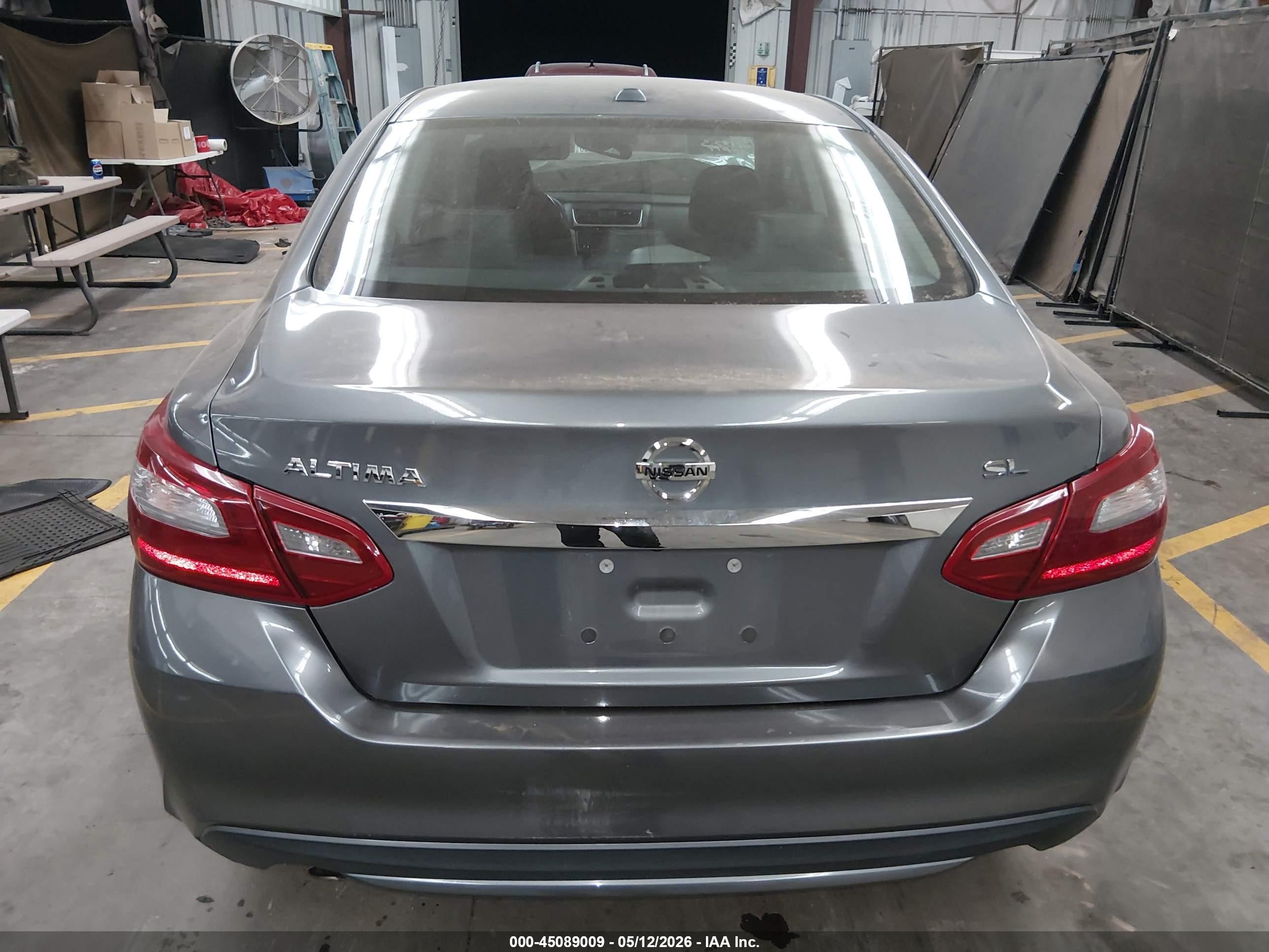 2018 Nissan Altima 2.5 Sl Gray vin: 1N4AL3AP3JC244594